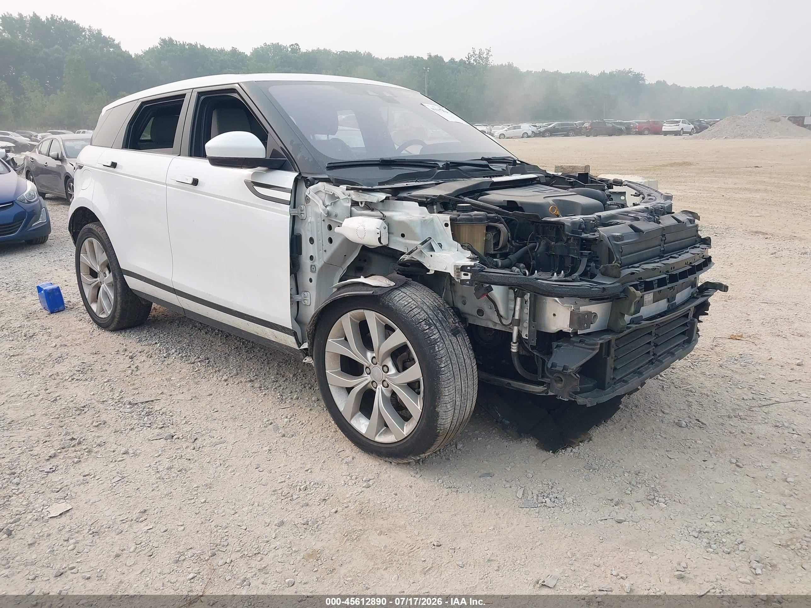 2020 Land Rover Range Rover Evoque SE, VIN SALZP2FX4LH061322 — Theft recovery