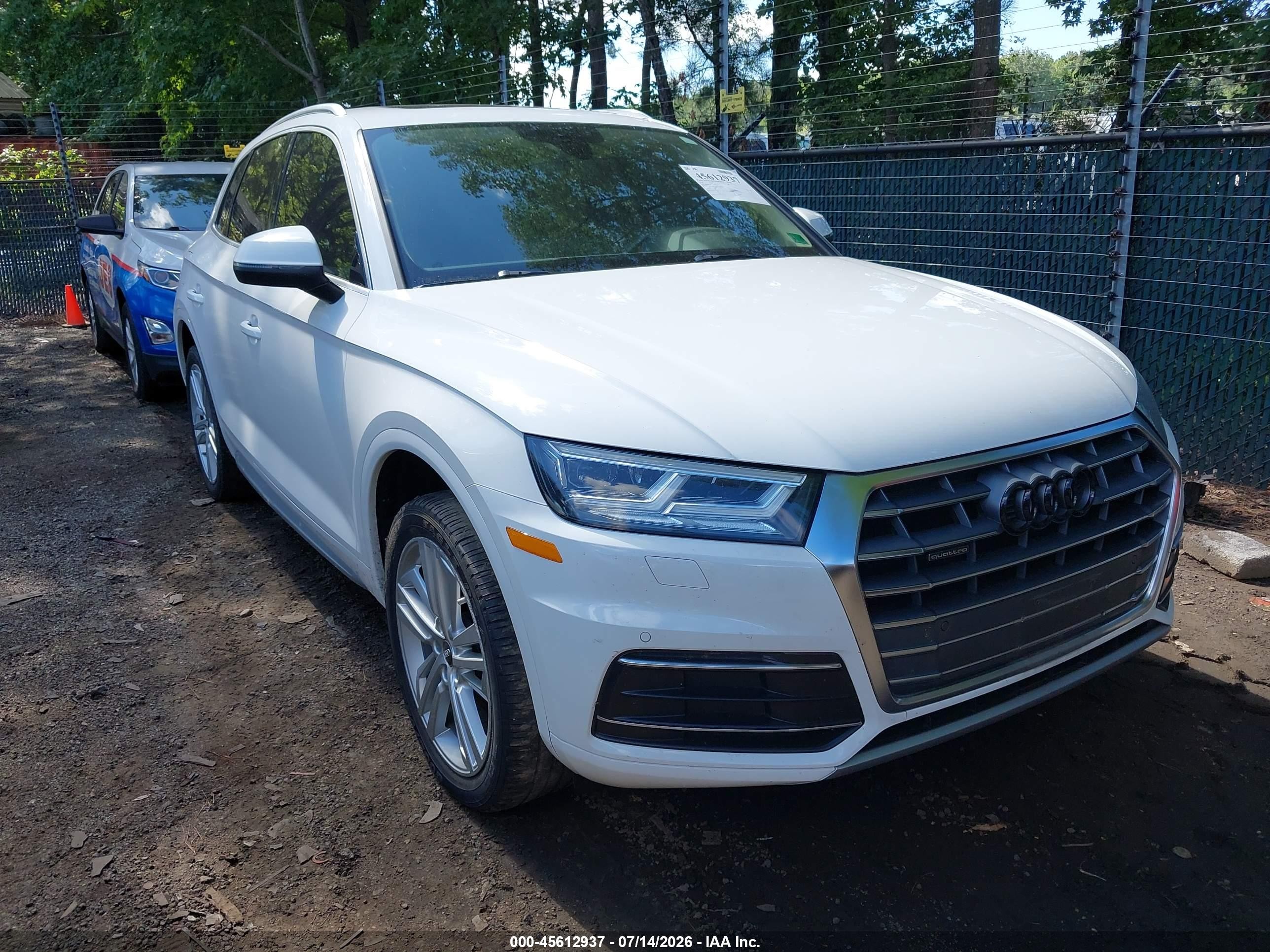 2018 Audi Q5 Premium Plus, VIN WA1BNAFY1J2248321 — Not stated
