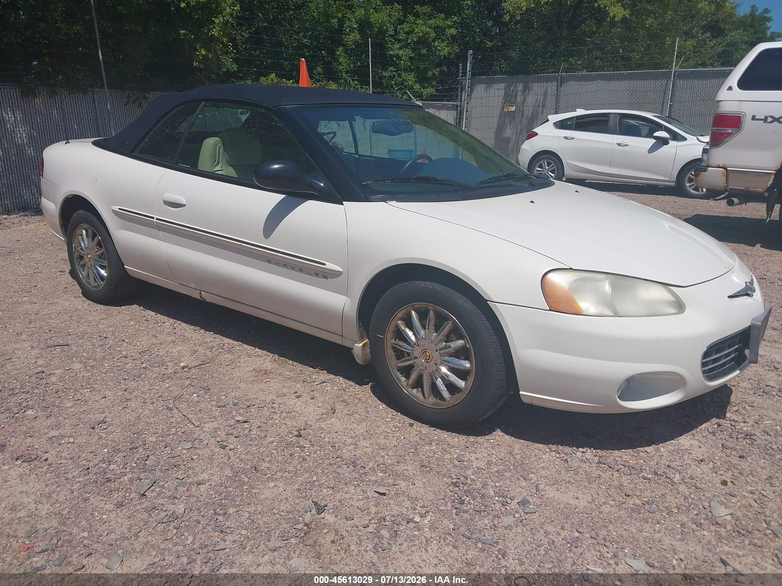 2001 Chrysler Sebring Limited, VIN 1C3EL65U71N704989 — Обычный износ