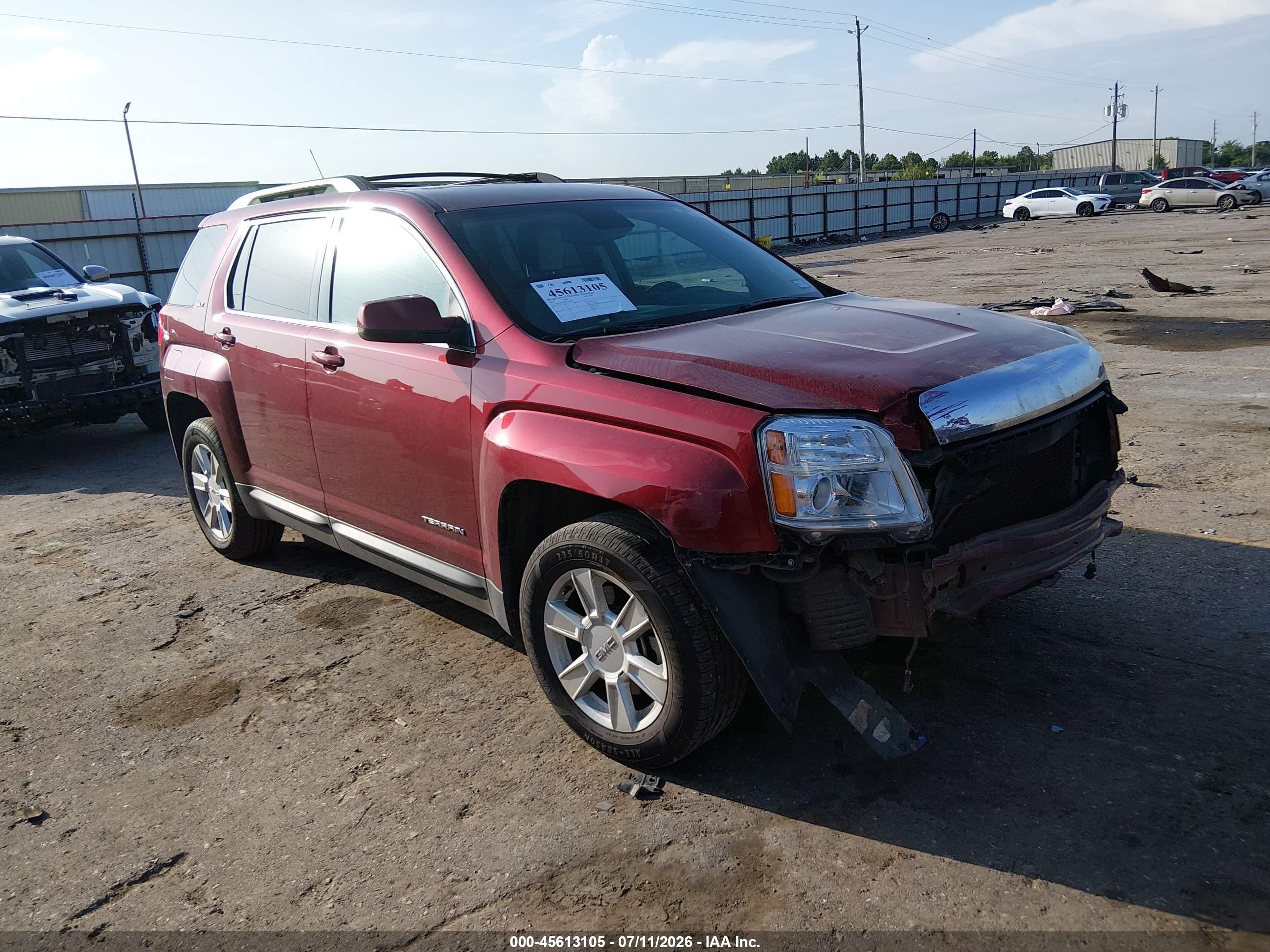 2012 GMC Terrain SLT-1, VIN 2GKALUEK4C6390386 — All over