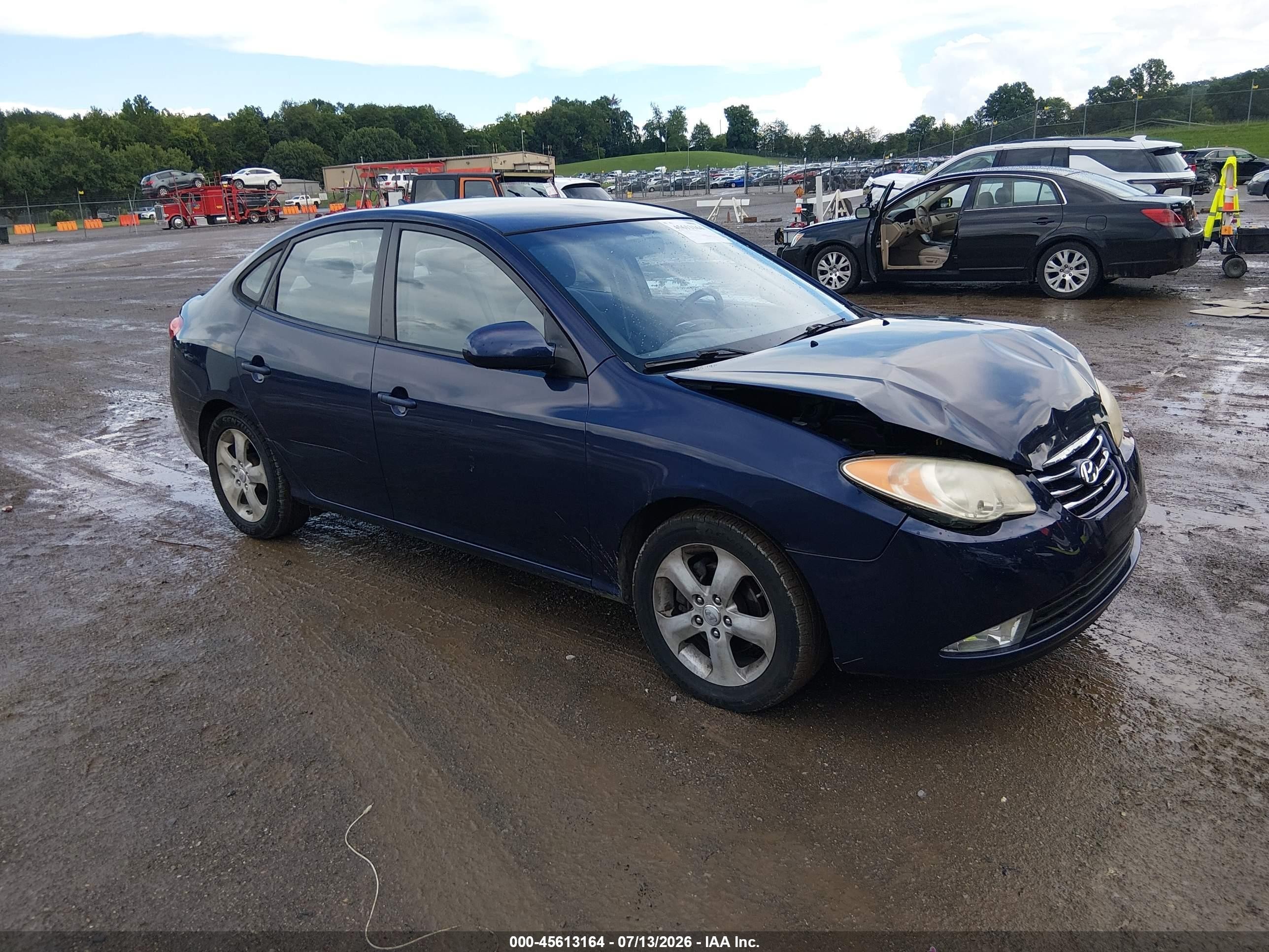 2010 Hyundai Elantra GLS, VIN KMHDU4ADXAU138360 — Front end