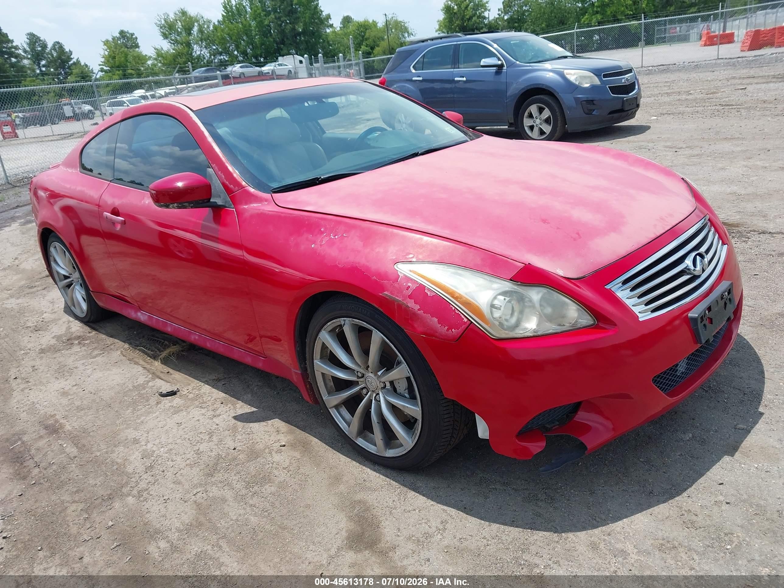 2008 Infiniti G37 Journey, VIN JNKCV64E08M123520 — Normal wear