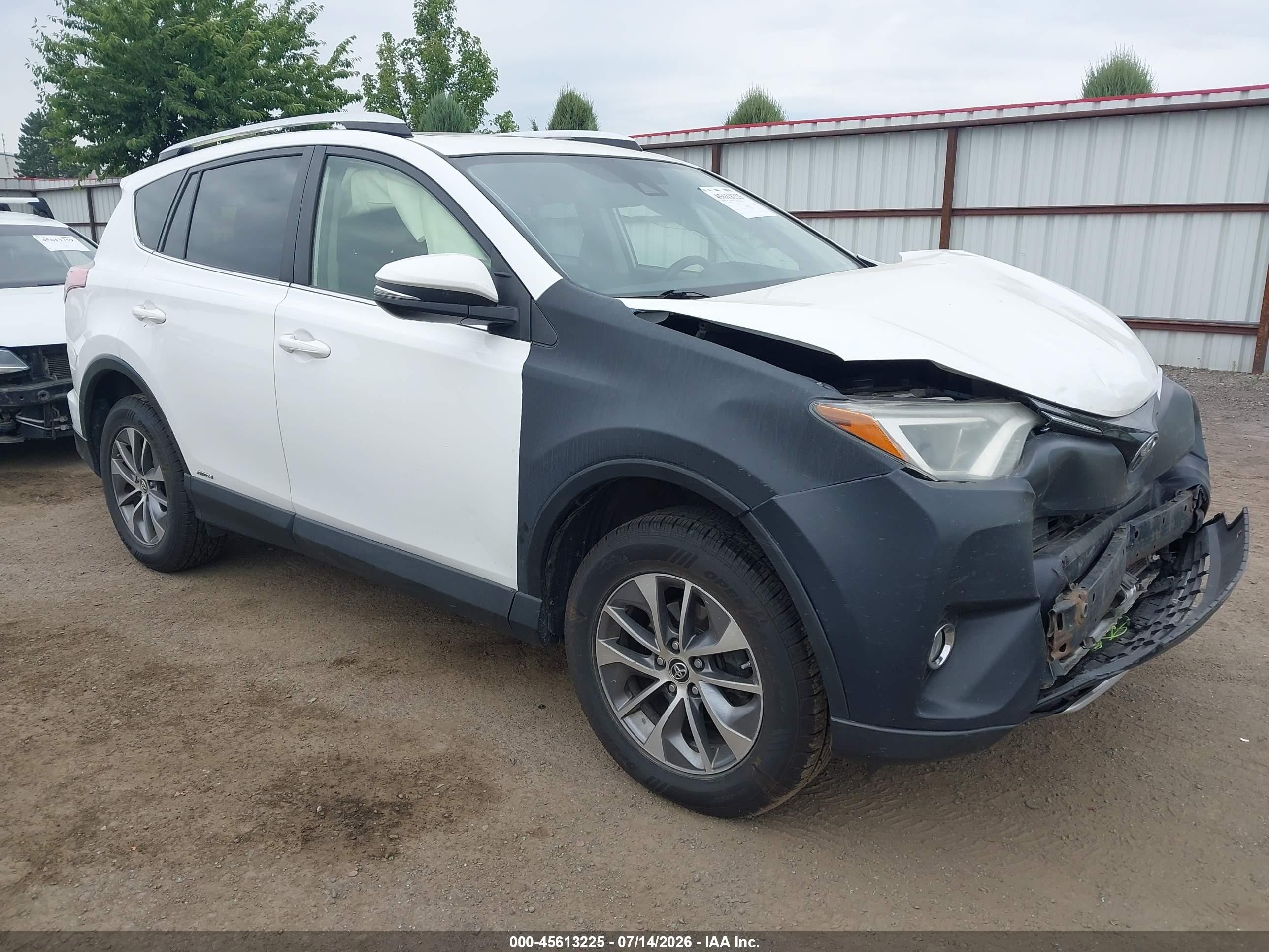 2016 Toyota RAV4 XLE, VIN JTMRJREV4GD015441 — Front end