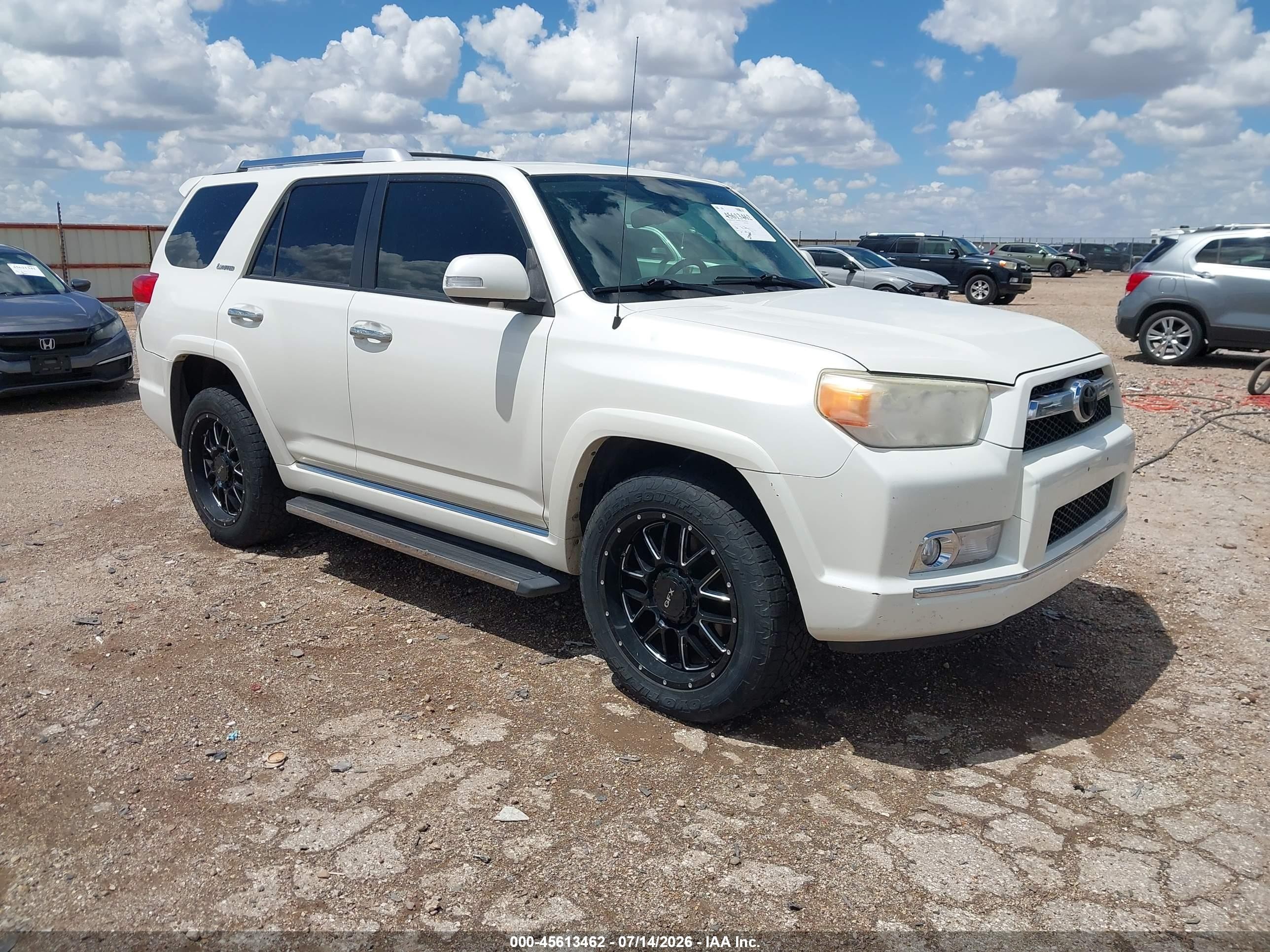 2010 Toyota 4Runner Limited, VIN JTEBU5JR7A5016008 — Side
