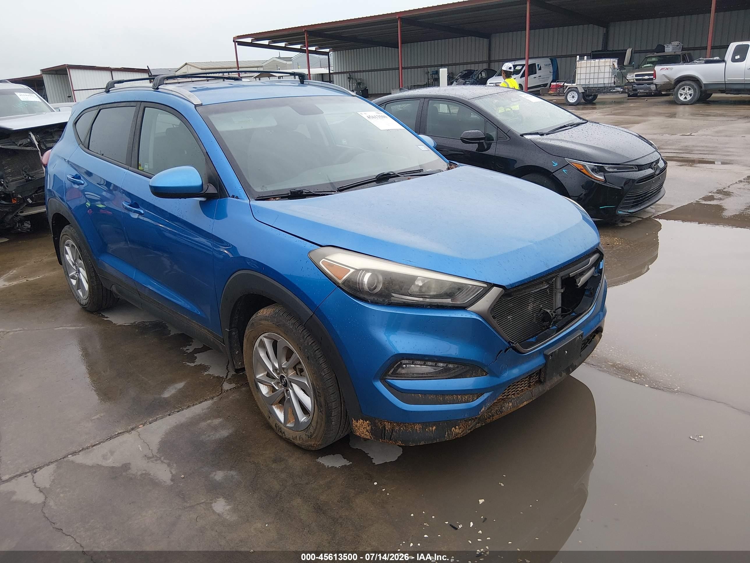 2016 Hyundai Tucson SE, VIN KM8J33A41GU196799 — All over