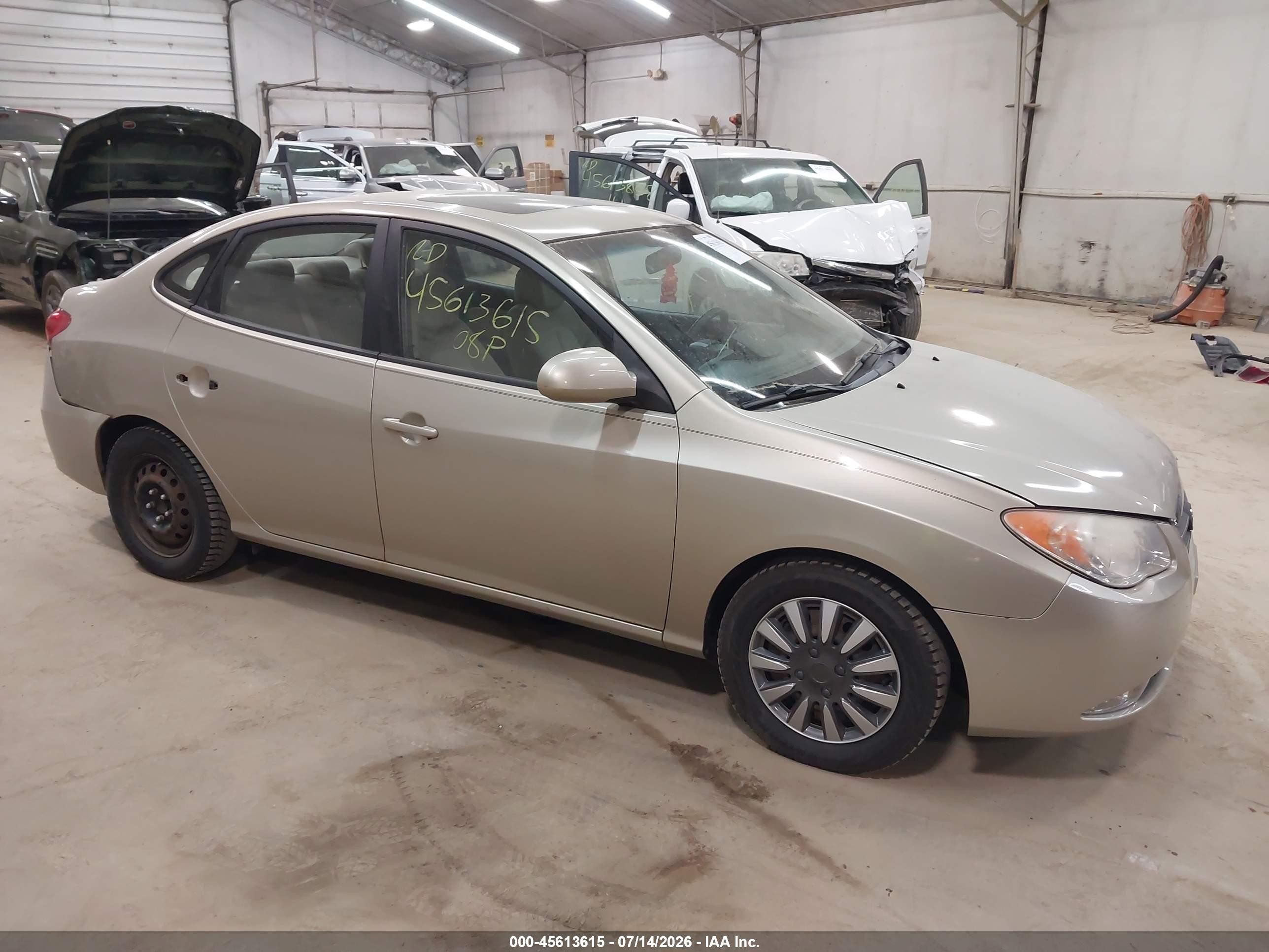 2008 Hyundai Elantra GLS, VIN KMHDU46D58U350649 — Rear end