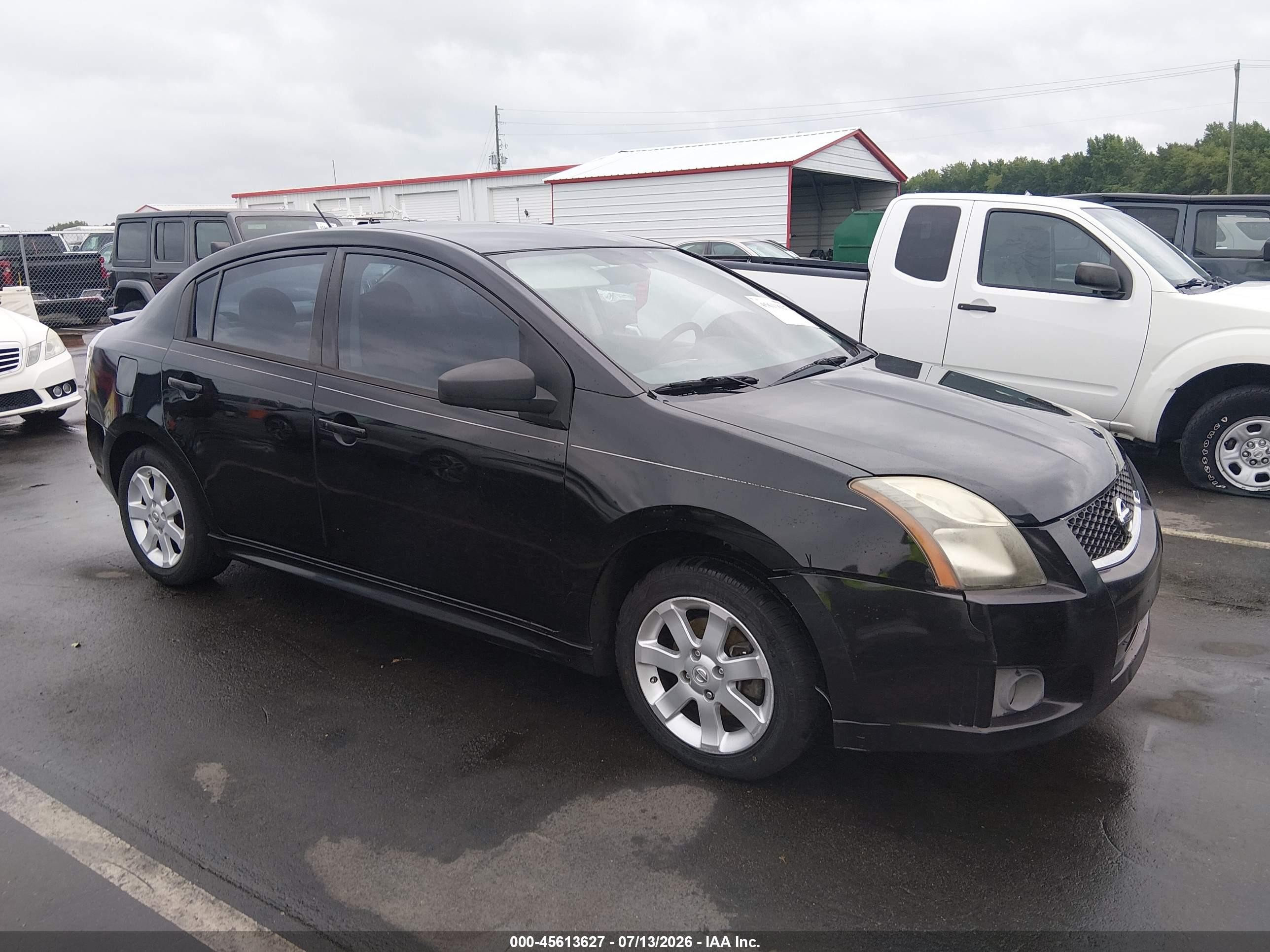 2010 Nissan Sentra S, VIN 3N1AB6AP1AL728690 — Бок