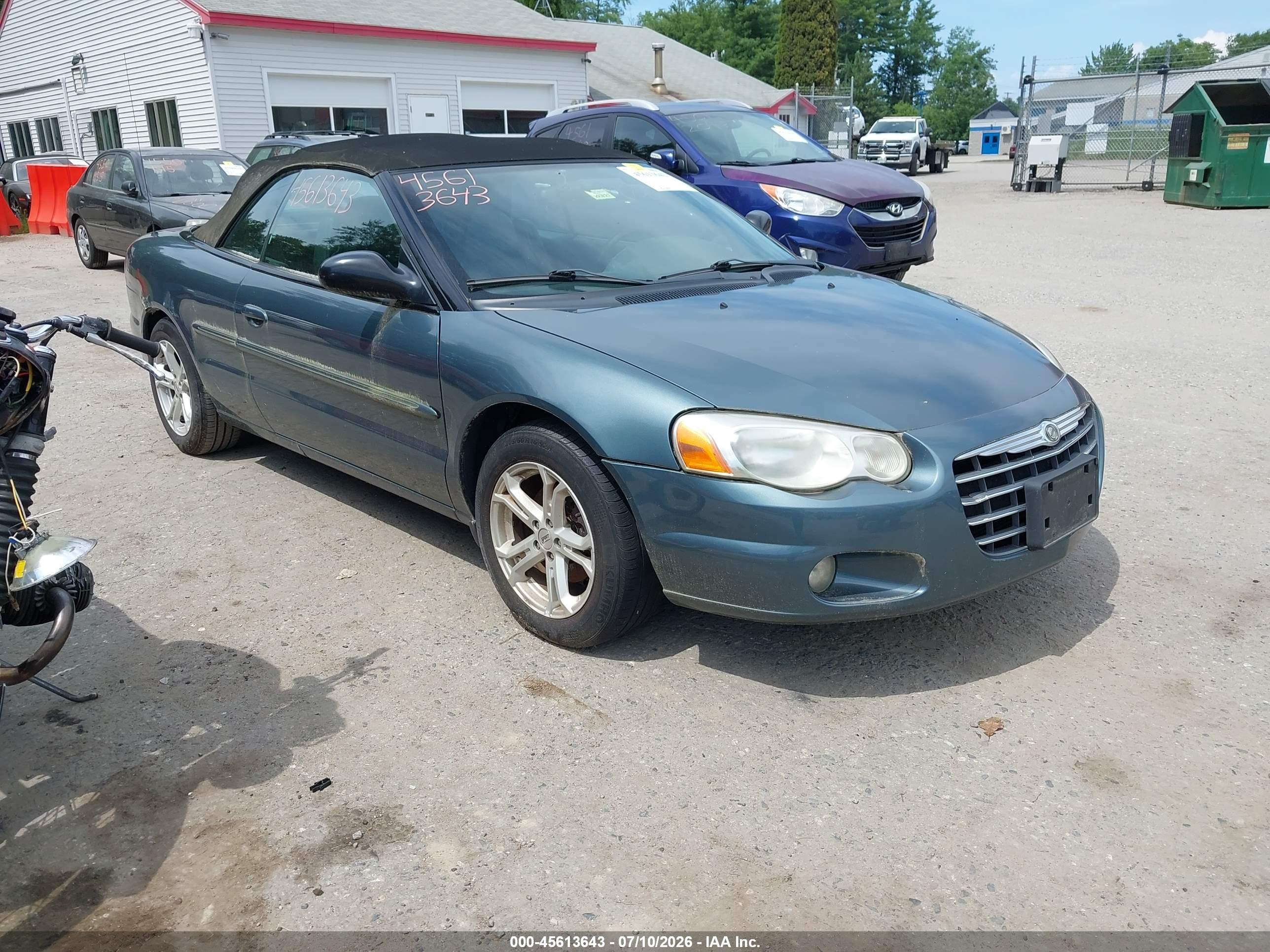 2006 Chrysler Sebring Touring, VIN 1C3EL55R96N131347 — Обычный износ