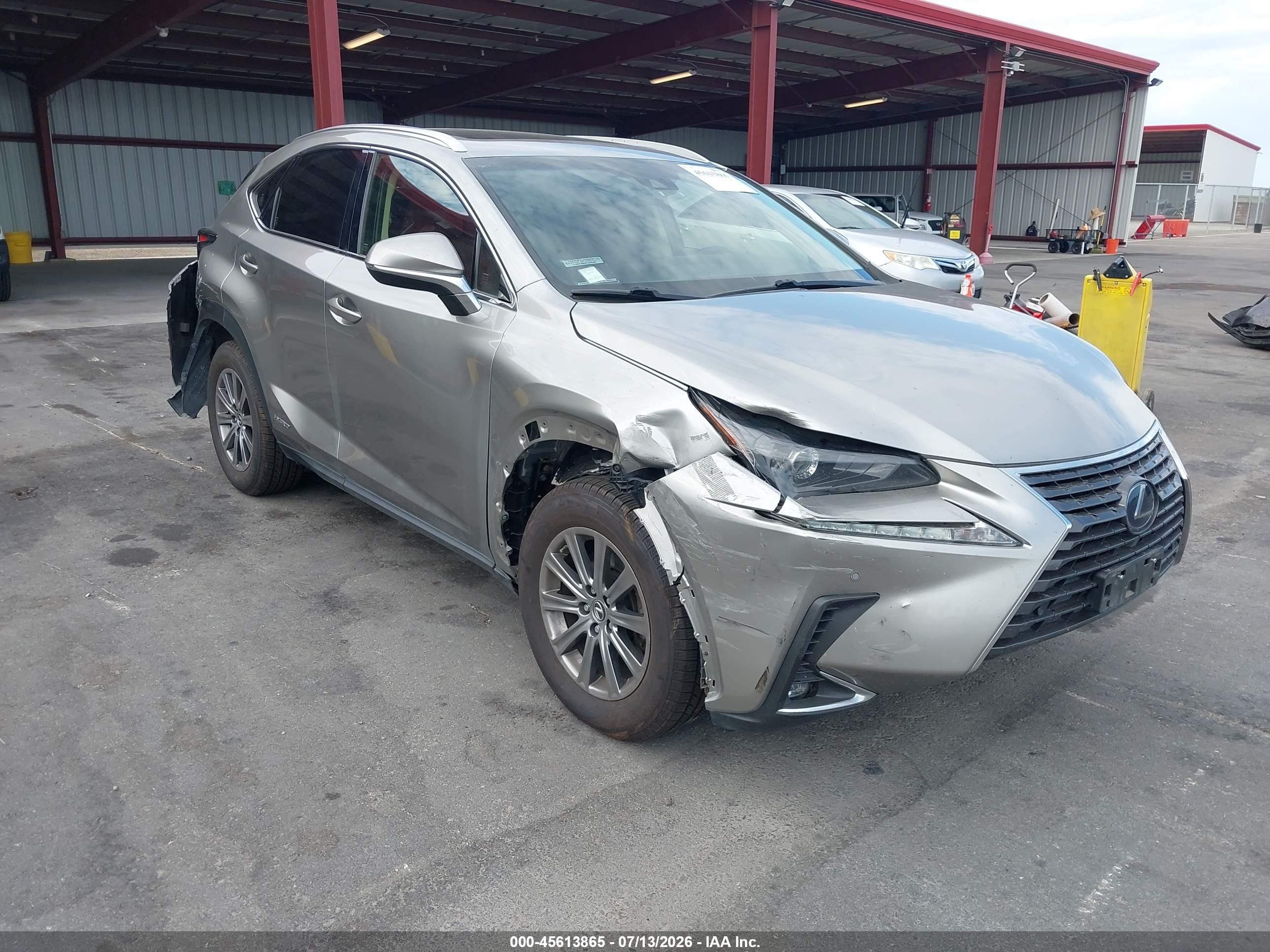 2019 Lexus NX 300h, VIN JTJBJRBZ1K2122800 — Side