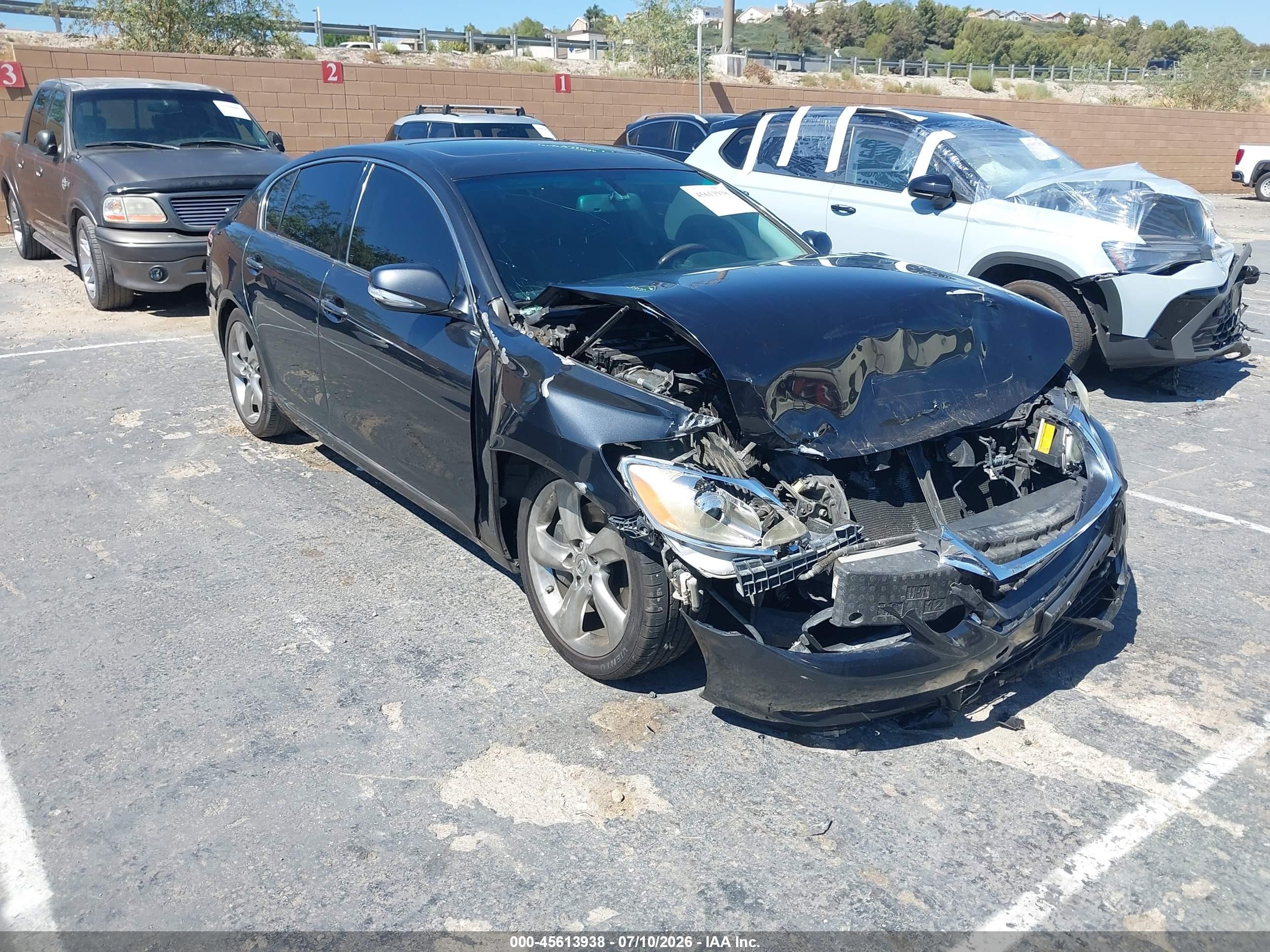 2009 Lexus GS 350, VIN JTHBE96S890043889 — Front end