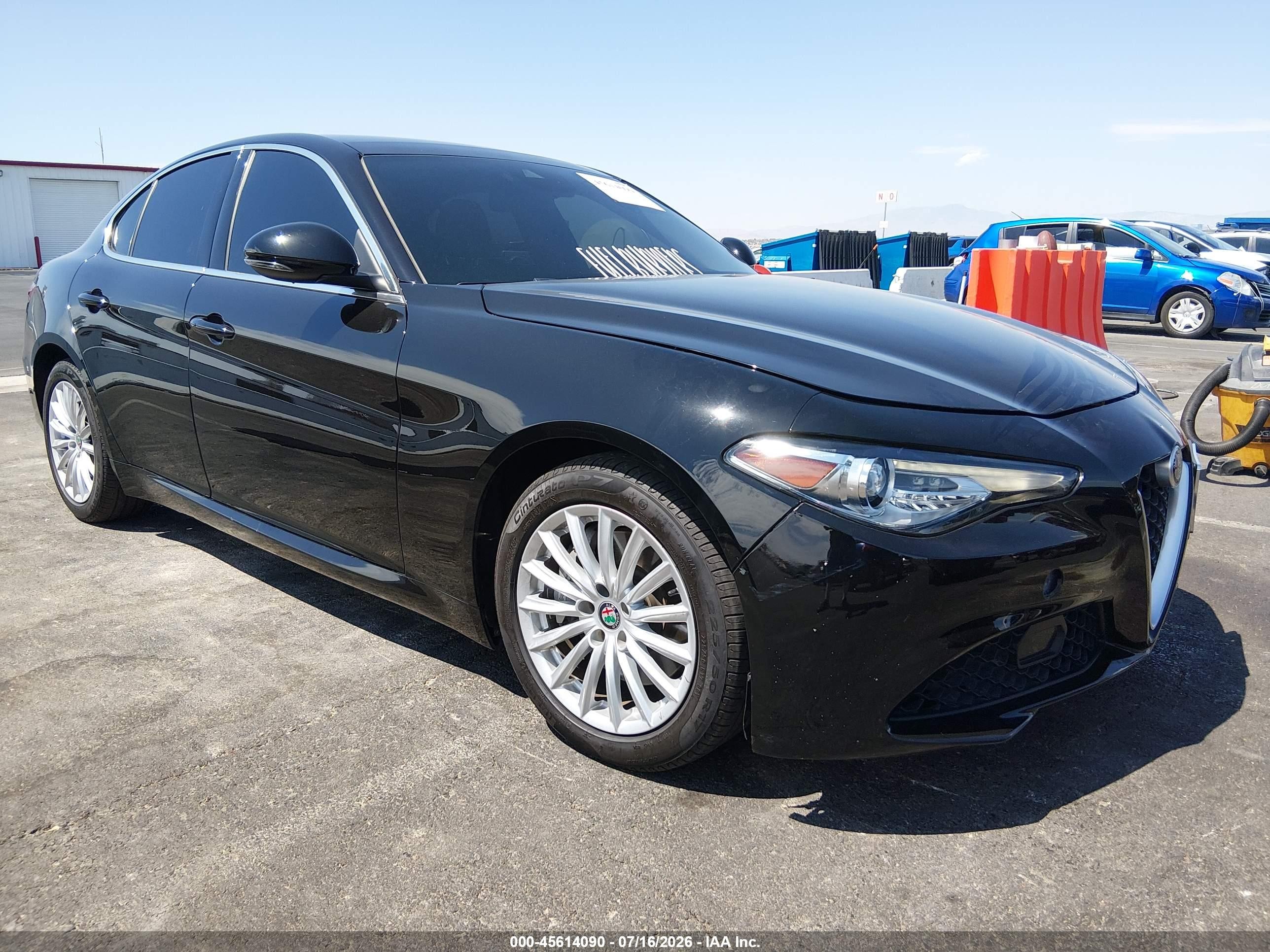 2021 Alfa Romeo Giulia, VIN ZARFAMAN5M7647151 — Not stated