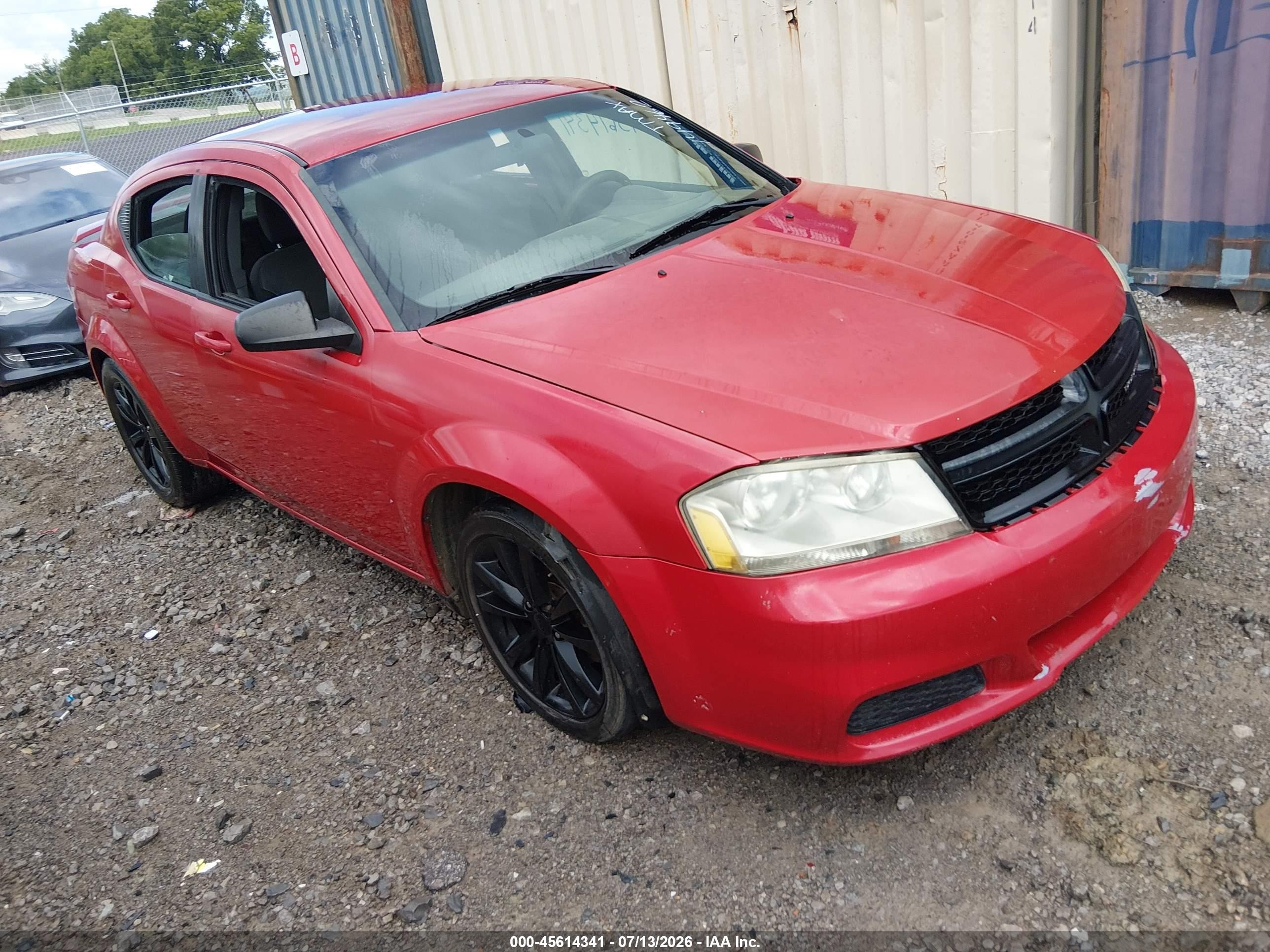 2014 Dodge Avenger SE, VIN 1C3CDZAG2EN149462 — Normal wear