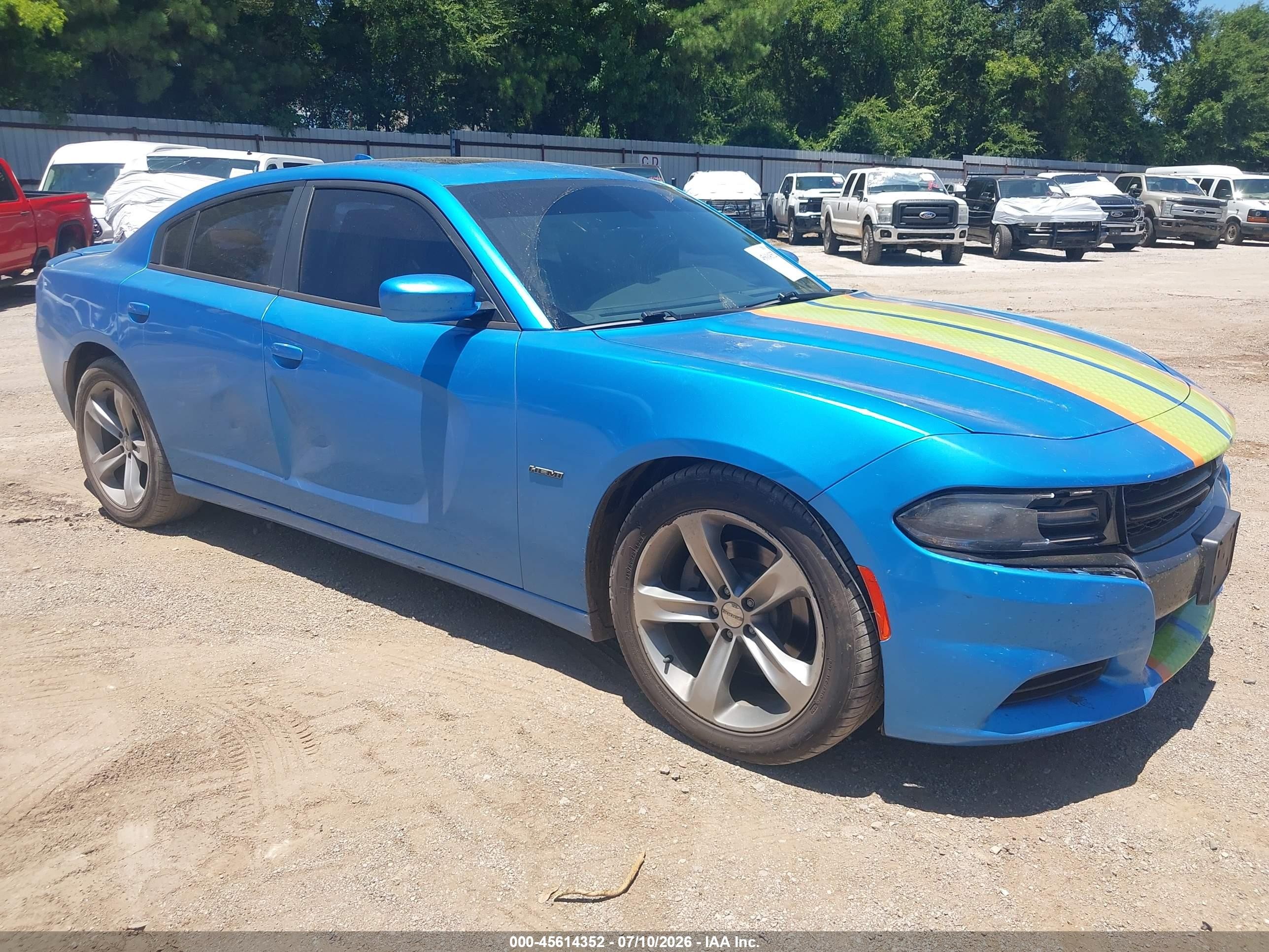 2015 Dodge Charger RT, VIN 2C3CDXCT9FH852081 — Side