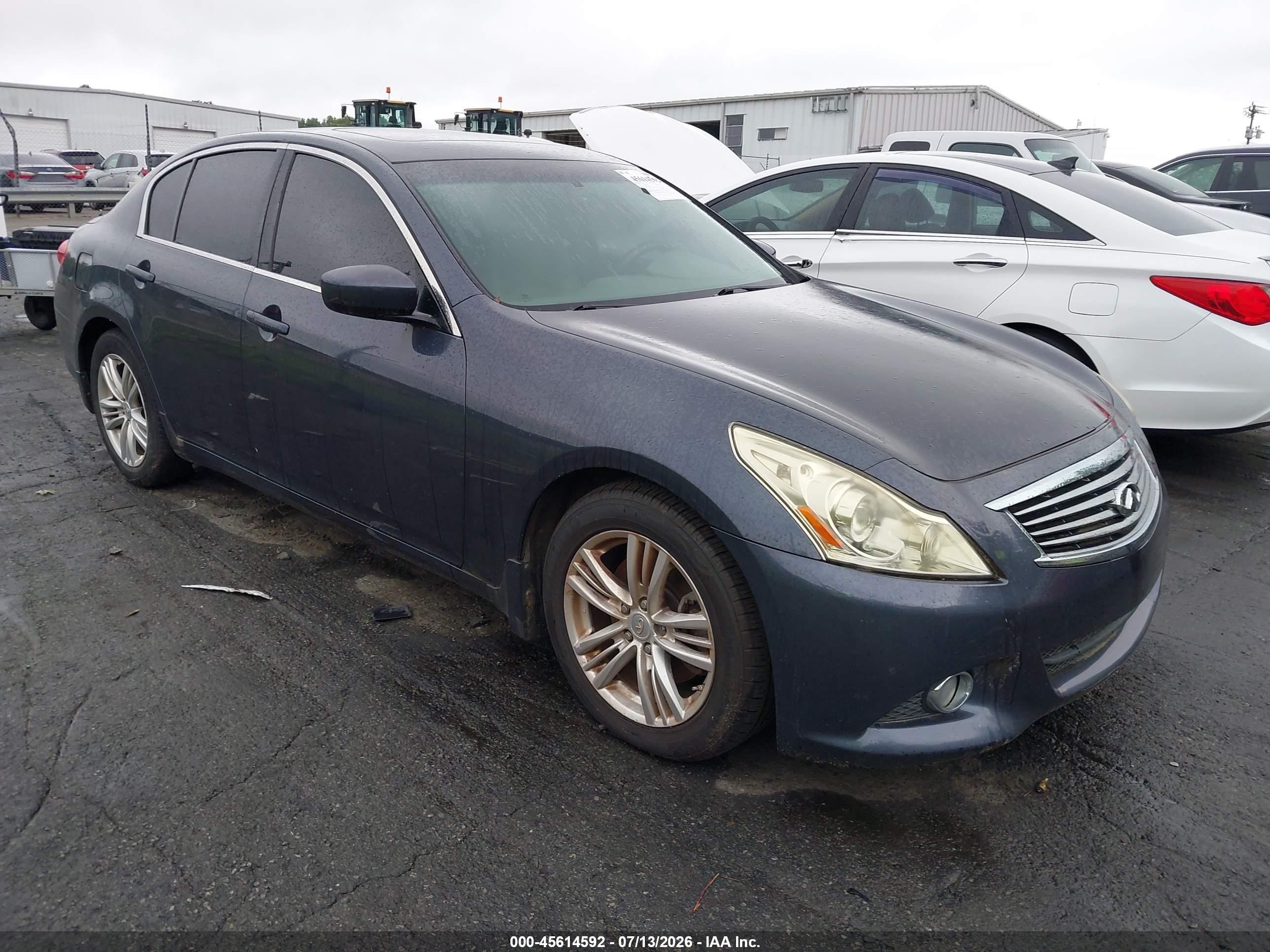 2011 Infiniti G25, VIN JN1DV6AP9BM830511 — Normal wear