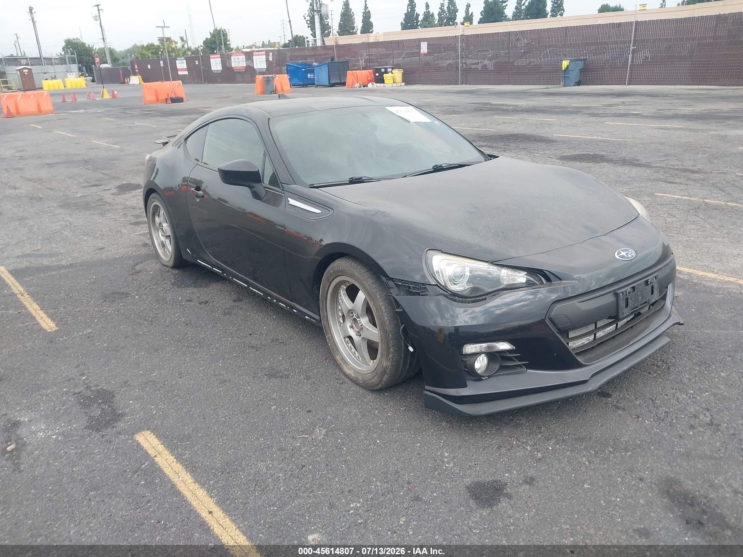 2016 Subaru BRZ Limited, VIN JF1ZCAC16G9600915 — Бок