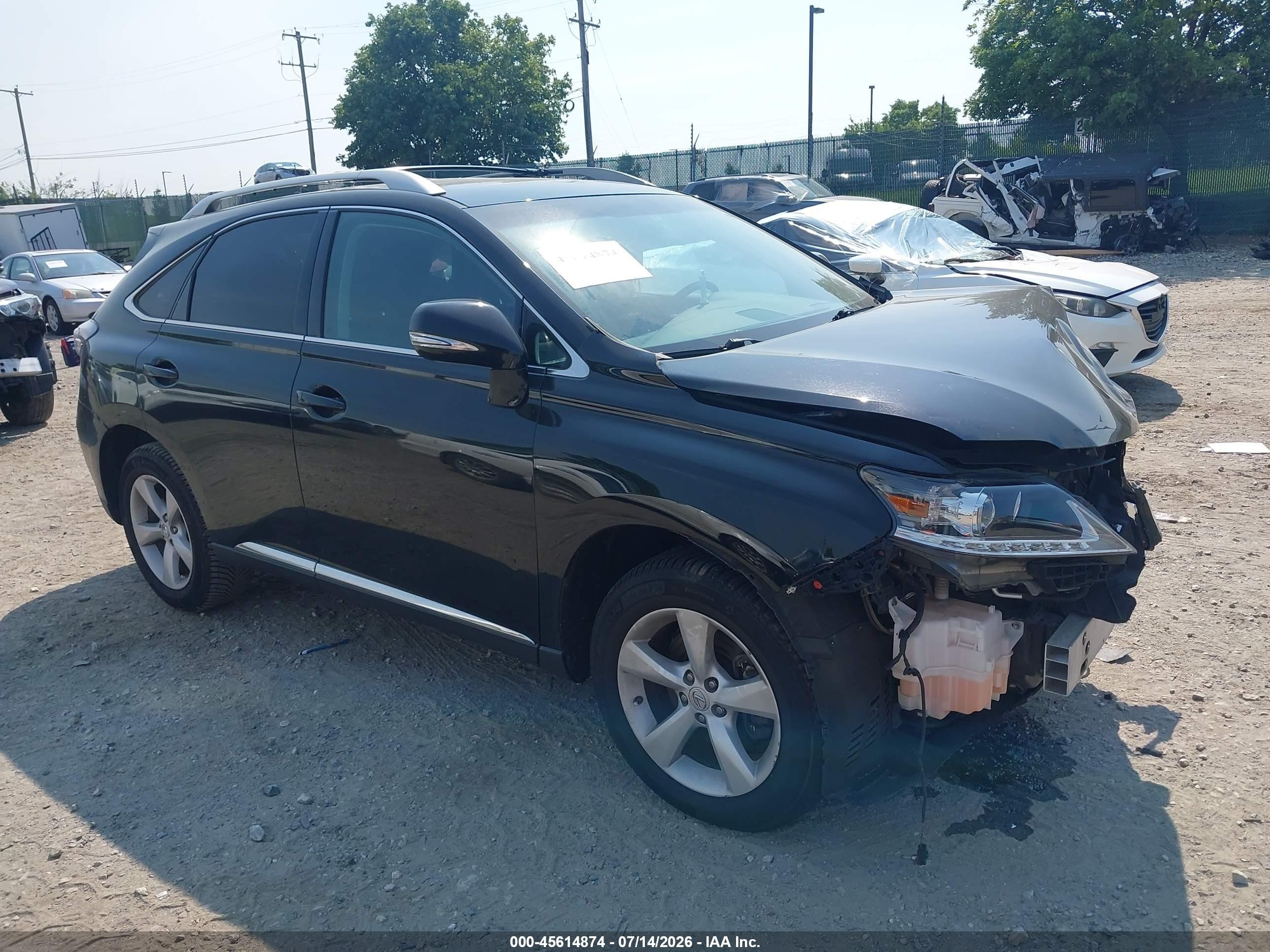 2013 Lexus RX 350, VIN 2T2BK1BA4DC172781 — Front end