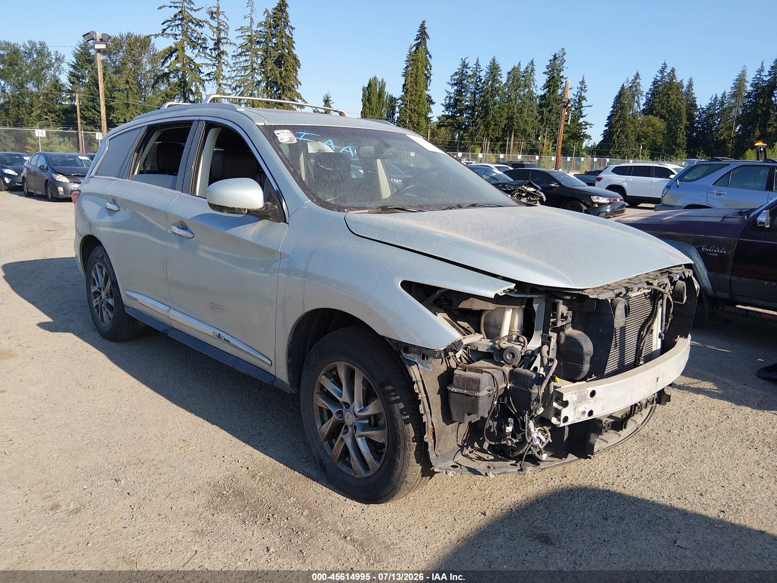 2013 Infiniti JX35, VIN 5N1AL0MM8DC339520 — Mechanical
