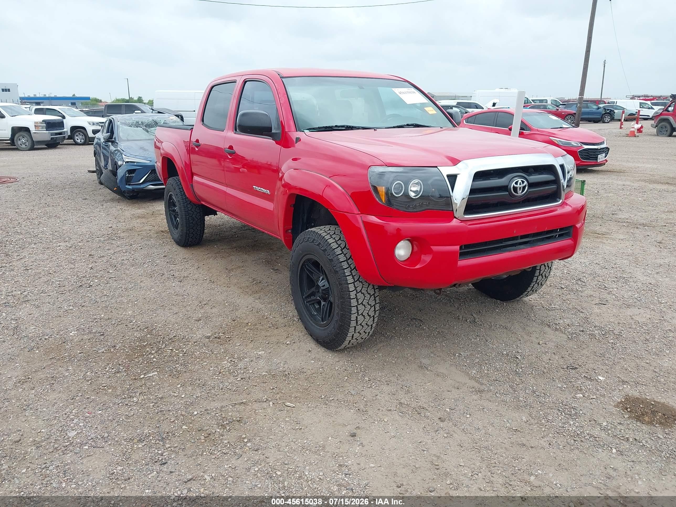 2008 Toyota Tacoma PreRunner, VIN 3TMJU62N98M061375 — Механическое