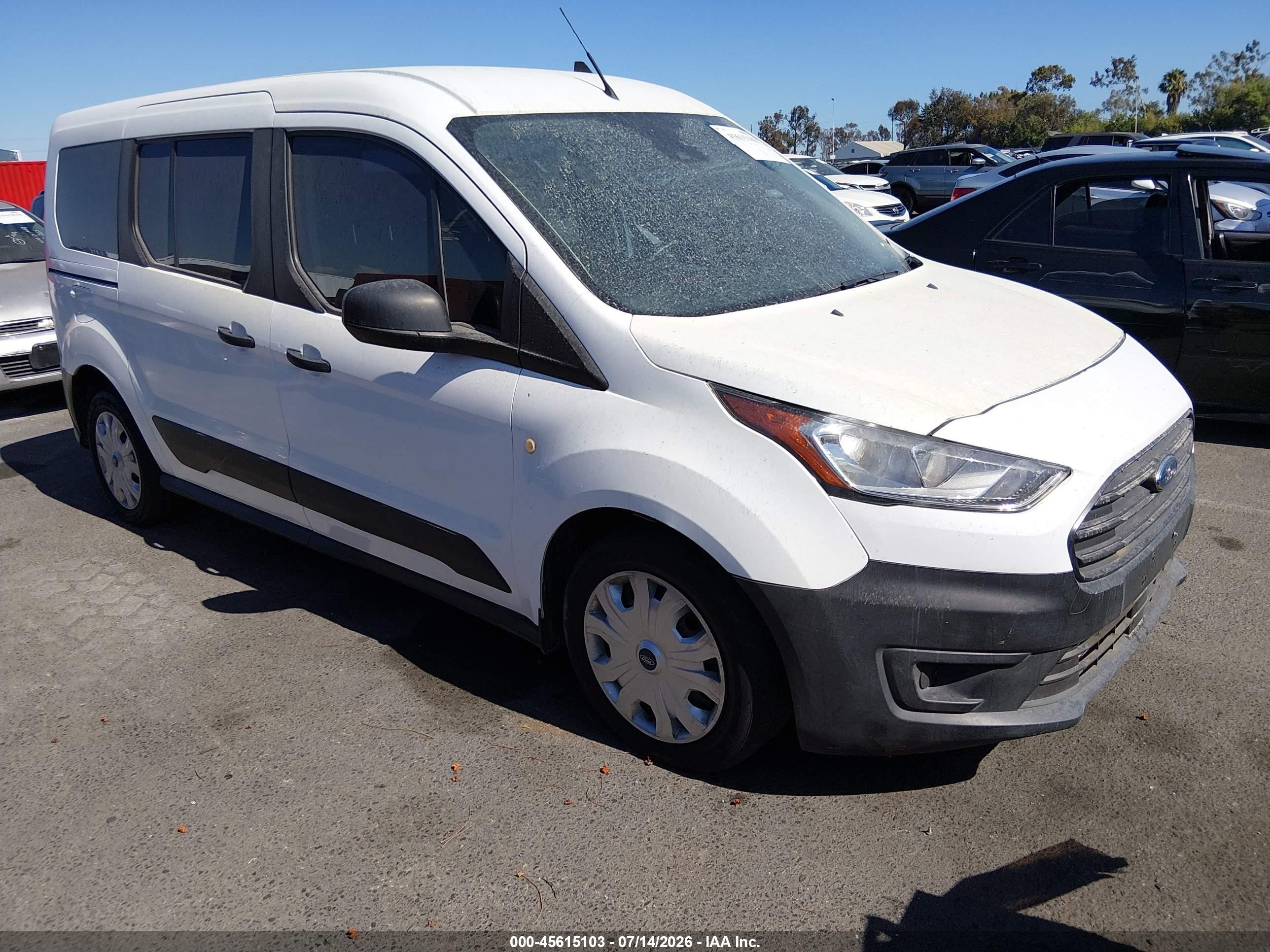 2019 Ford Transit Connect XL, VIN NM0GS9E26K1427085 — Side