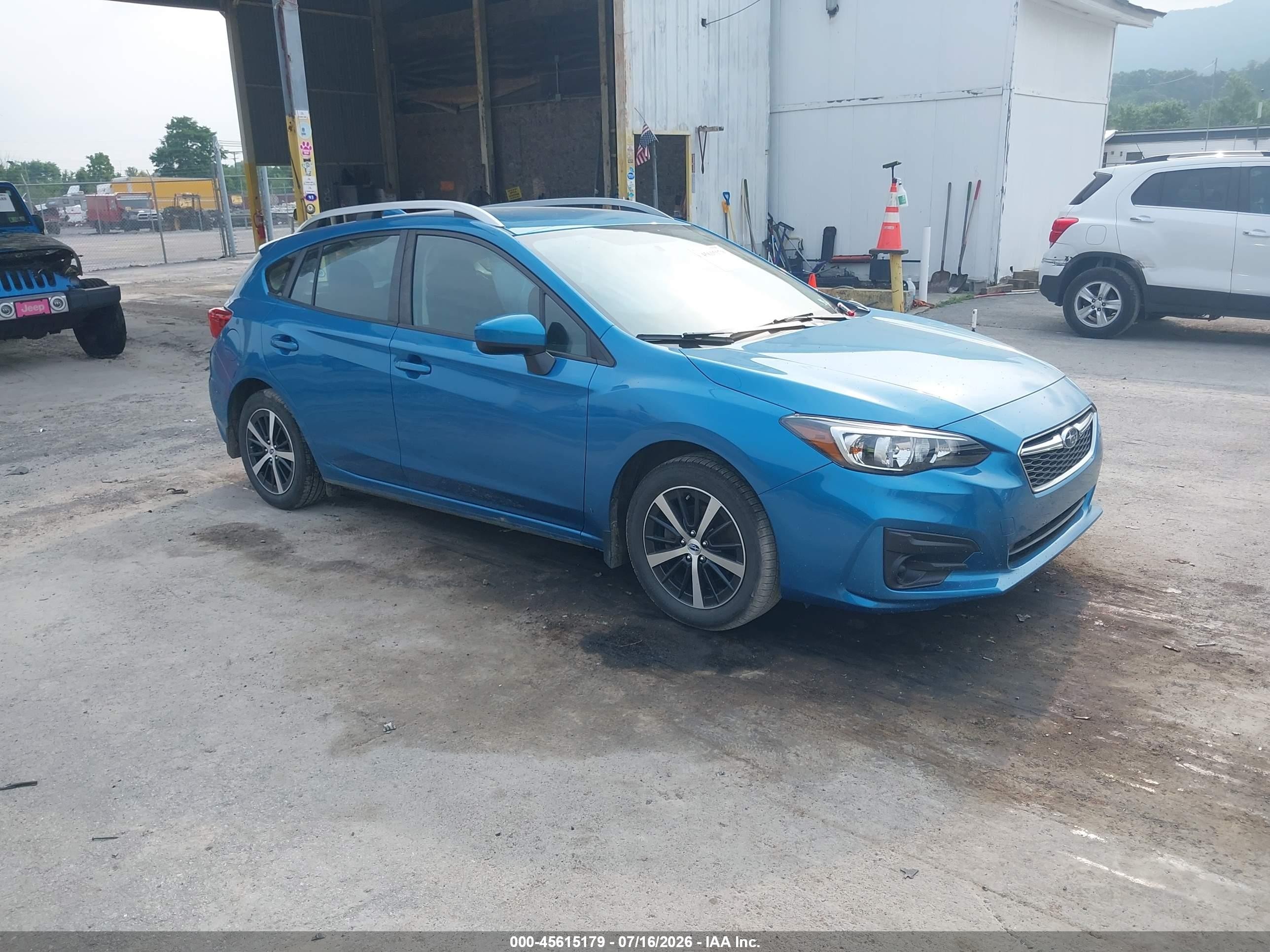 2019 Subaru Impreza Premium, VIN 4S3GTAC67K3740416 — Side