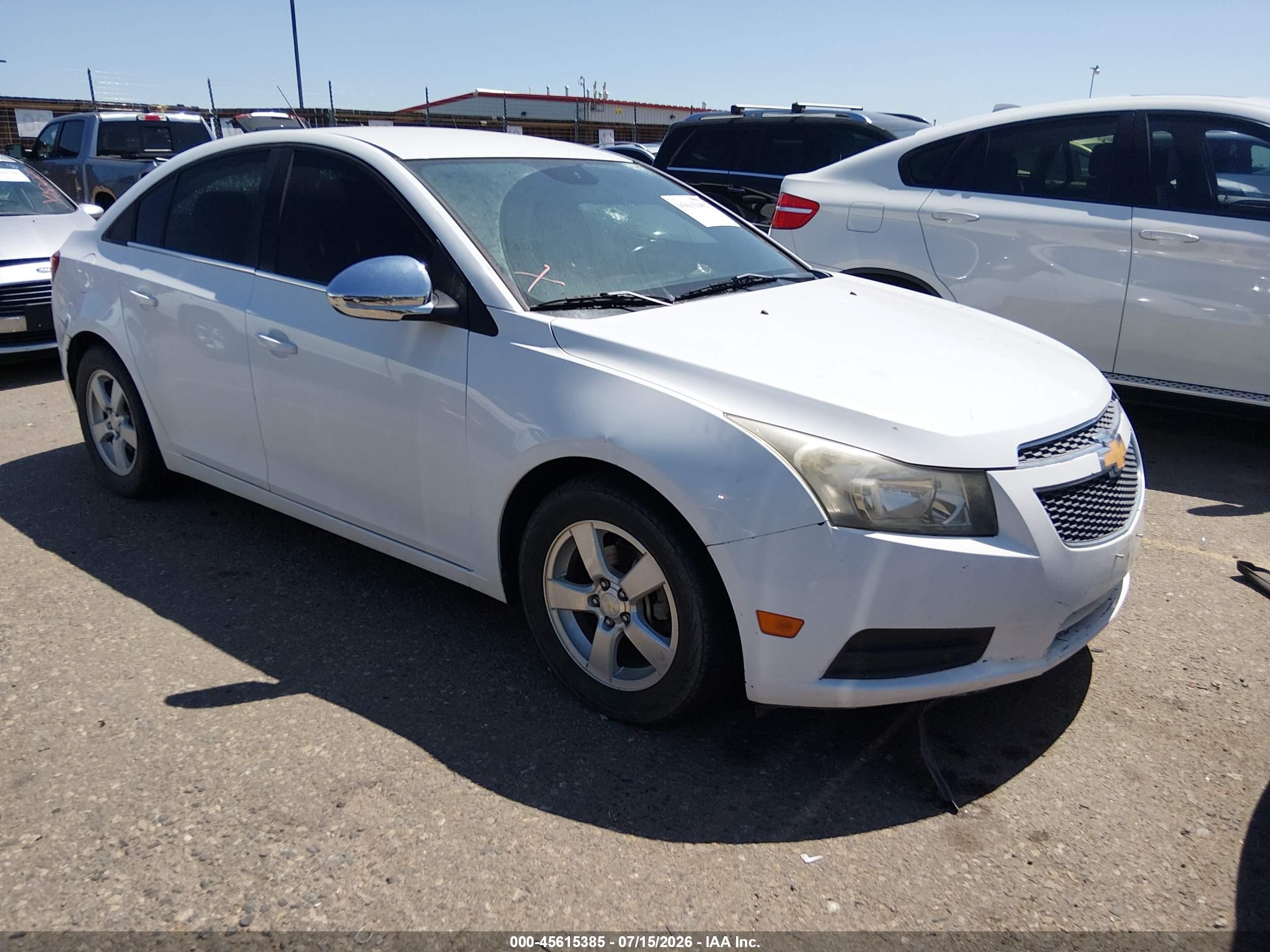 2014 Chevrolet Cruze 1LT, VIN 1G1PC5SB8E7123568 — Hail