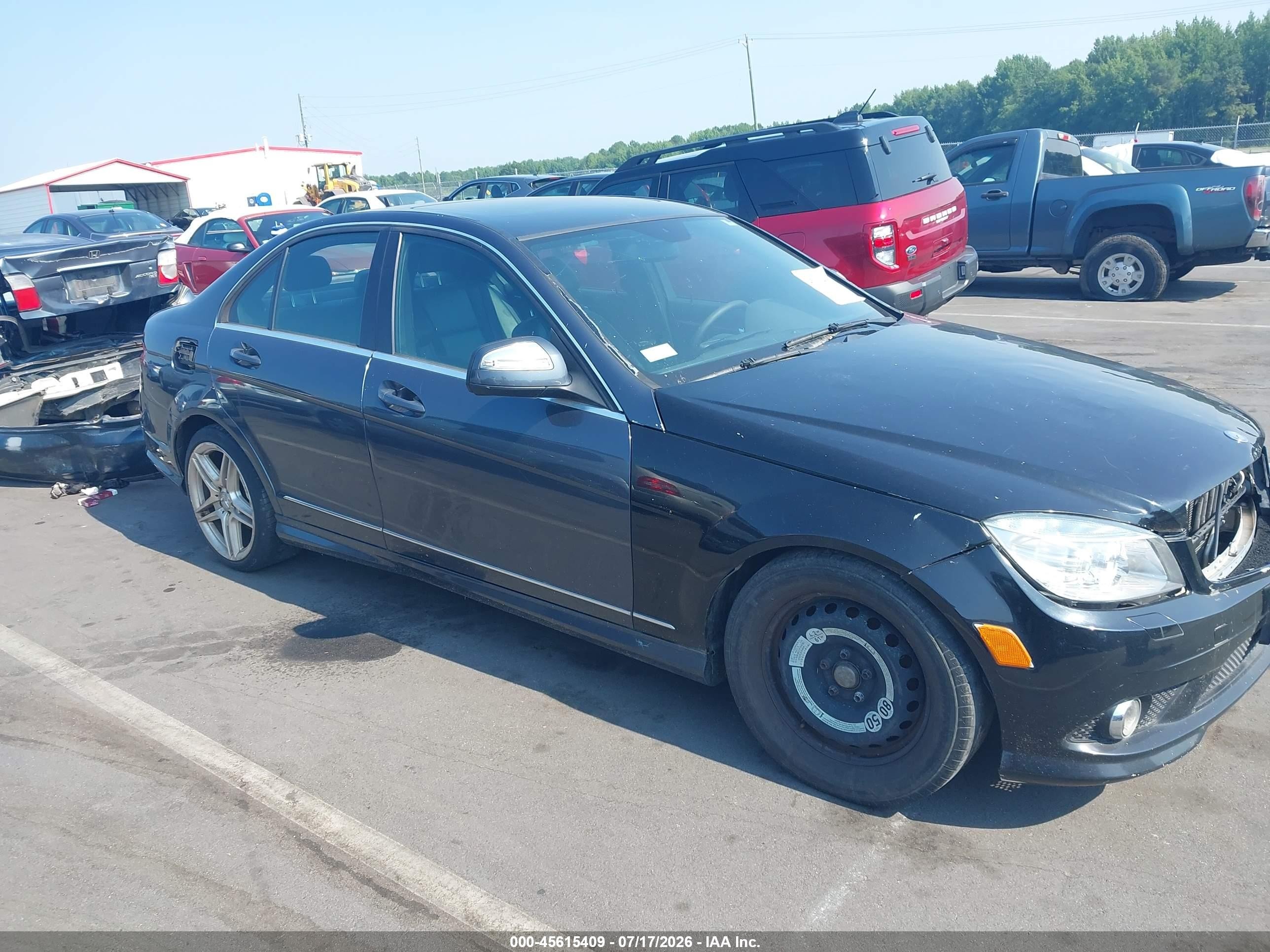 2009 Mercedes-Benz C 300 Sport, VIN WDDGF54X19R055959 — Обычный износ