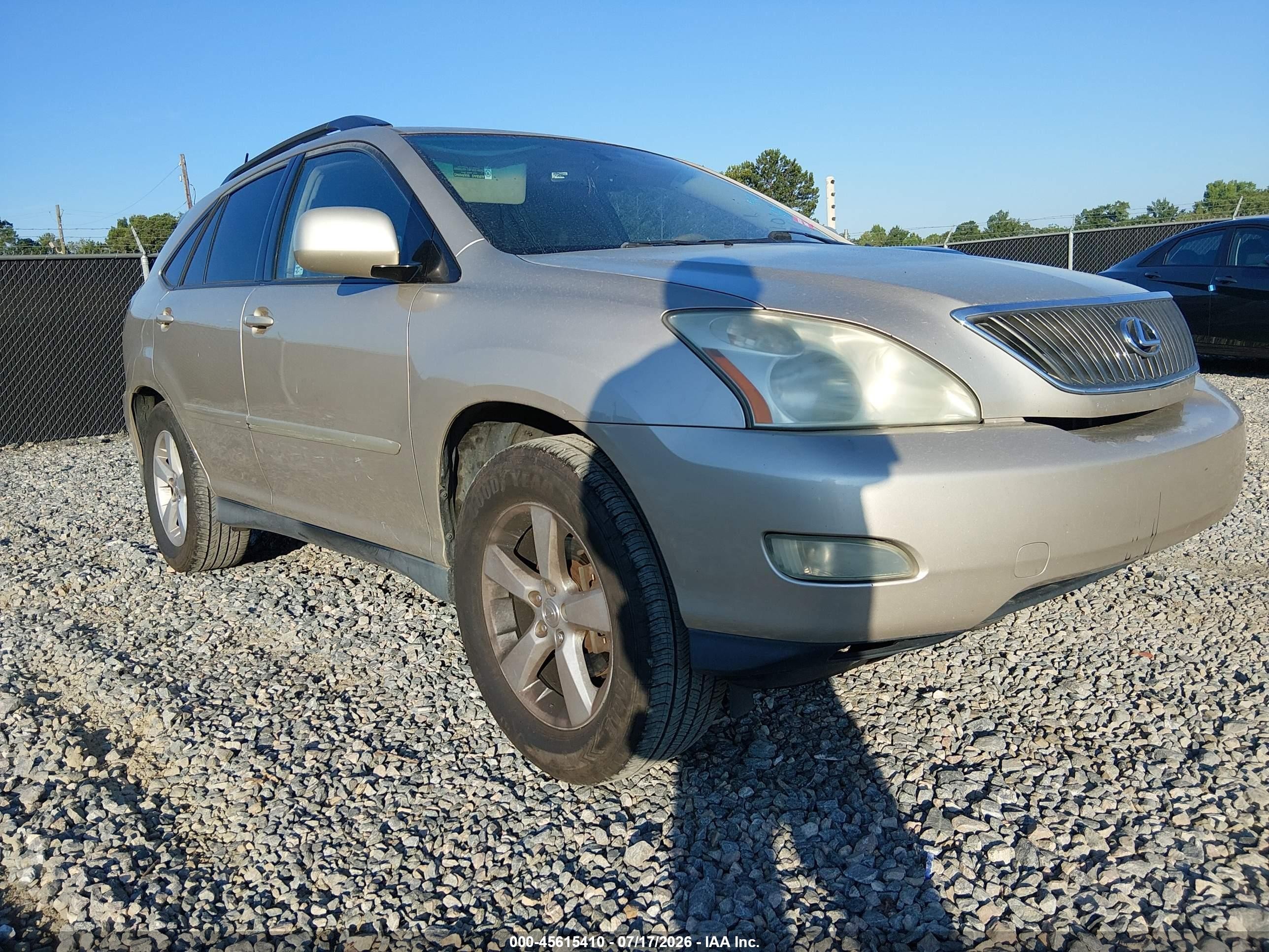 2007 Lexus RX 350, VIN 2T2GK31U57C016749 — Normal wear