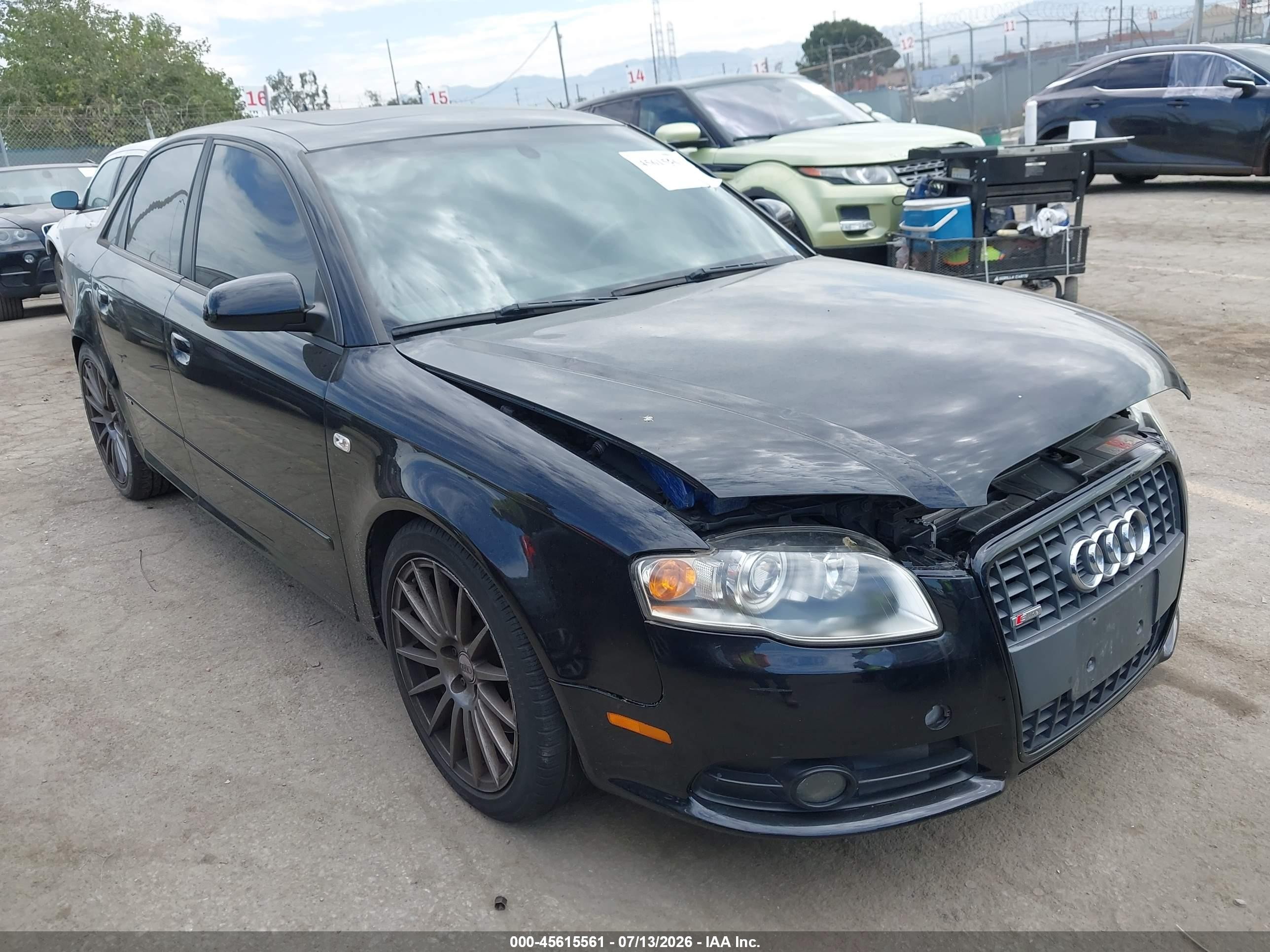 2008 Audi A4 2.0T, VIN WAUEF78E48A144702 — Not stated