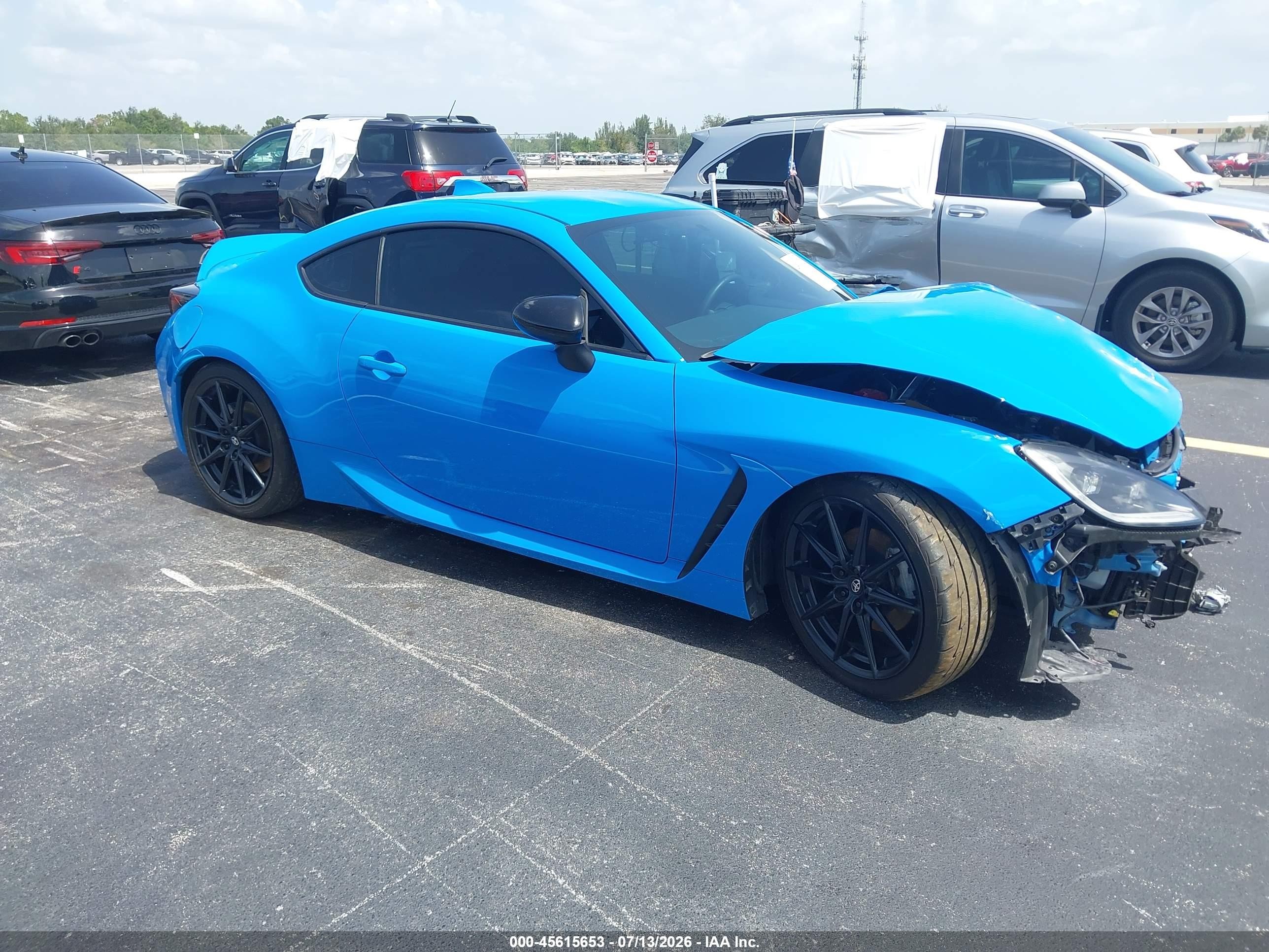 2023 Toyota 86 Premium, VIN JF1ZNBE18P9759089 — Front end