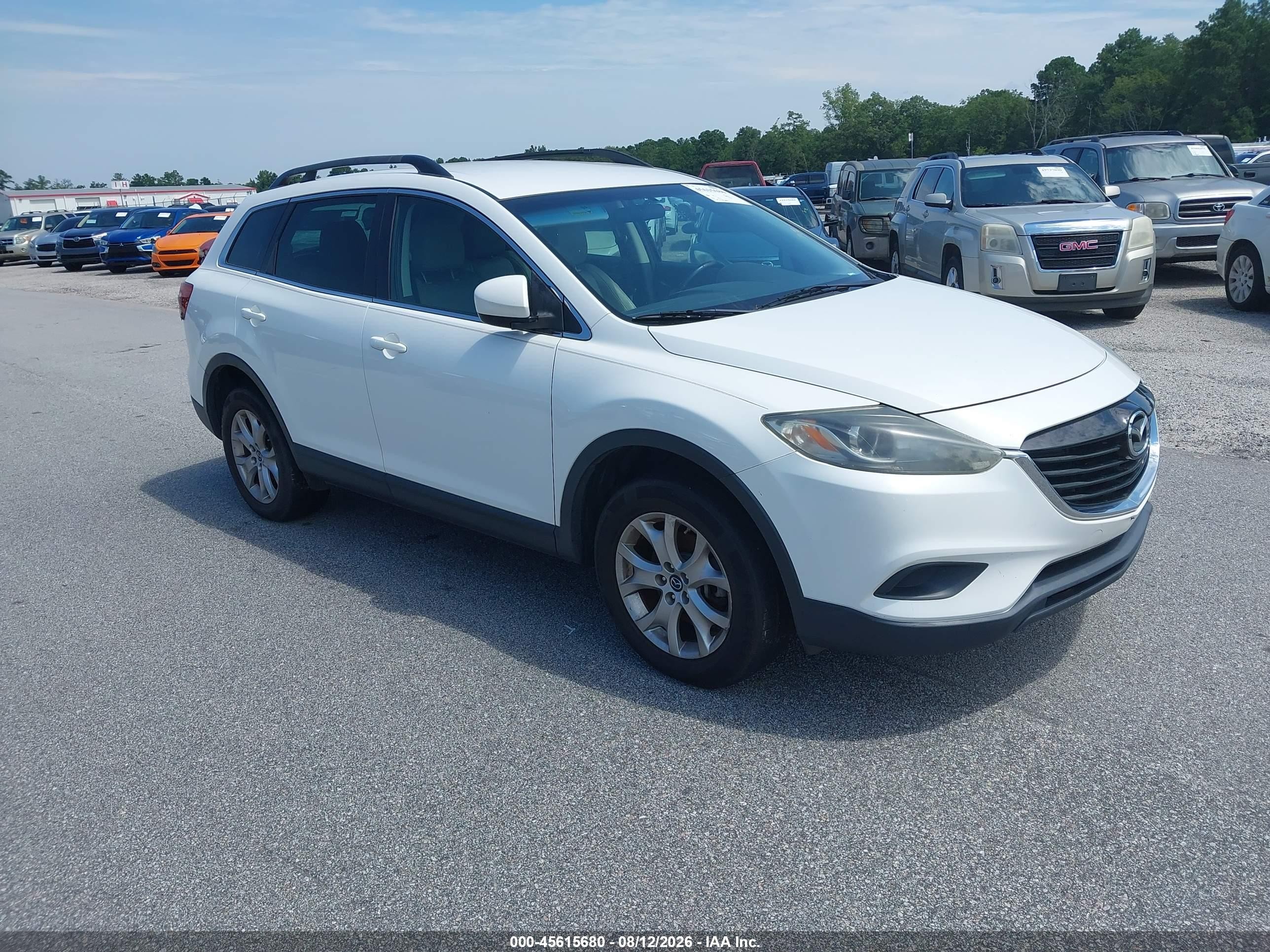 2014 Mazda CX-9 Touring, VIN JM3TB3CV2E0434631 — Normal wear