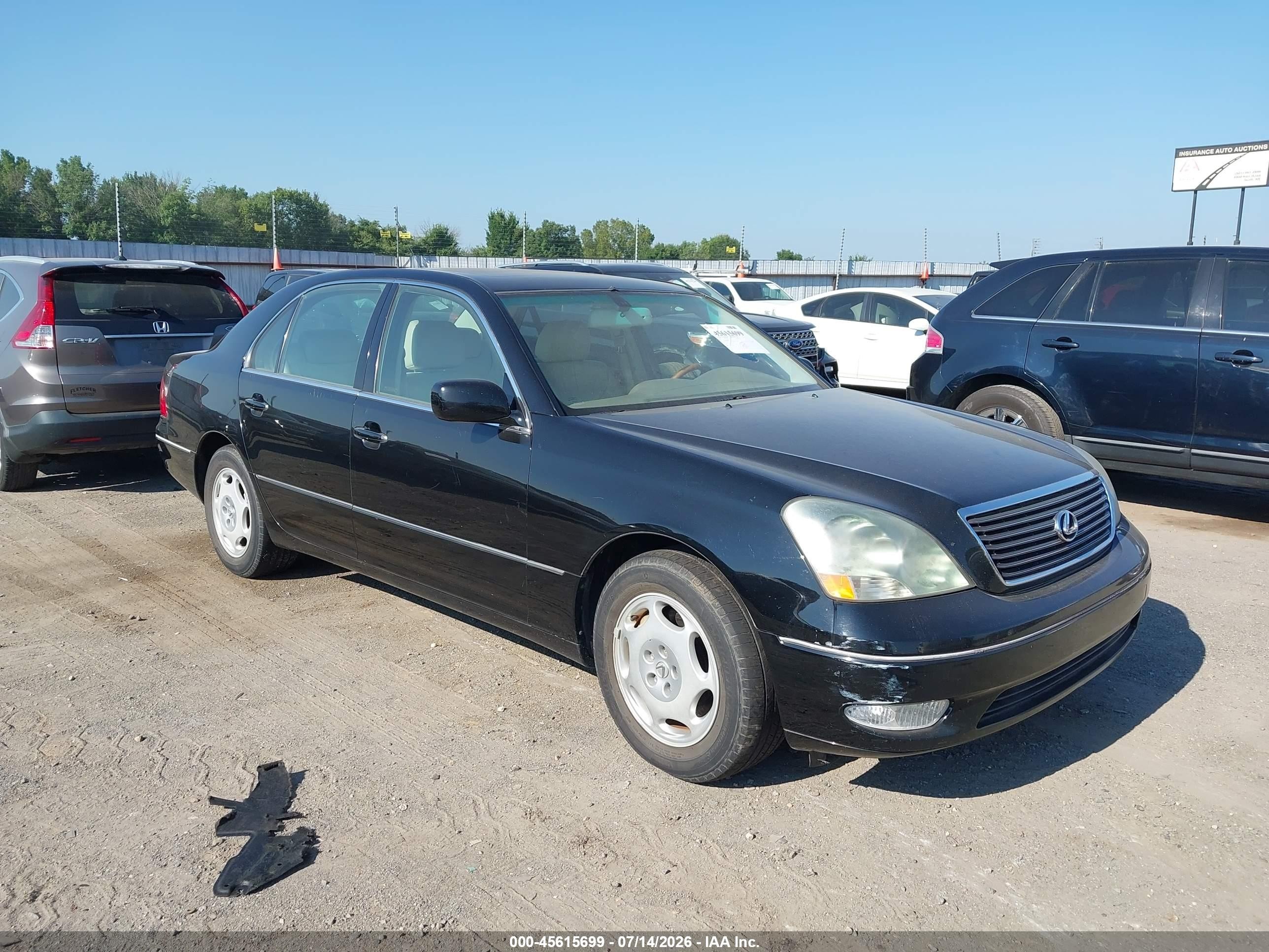 2001 Lexus LS 430, VIN JTHBN30F710010010 — Normal wear