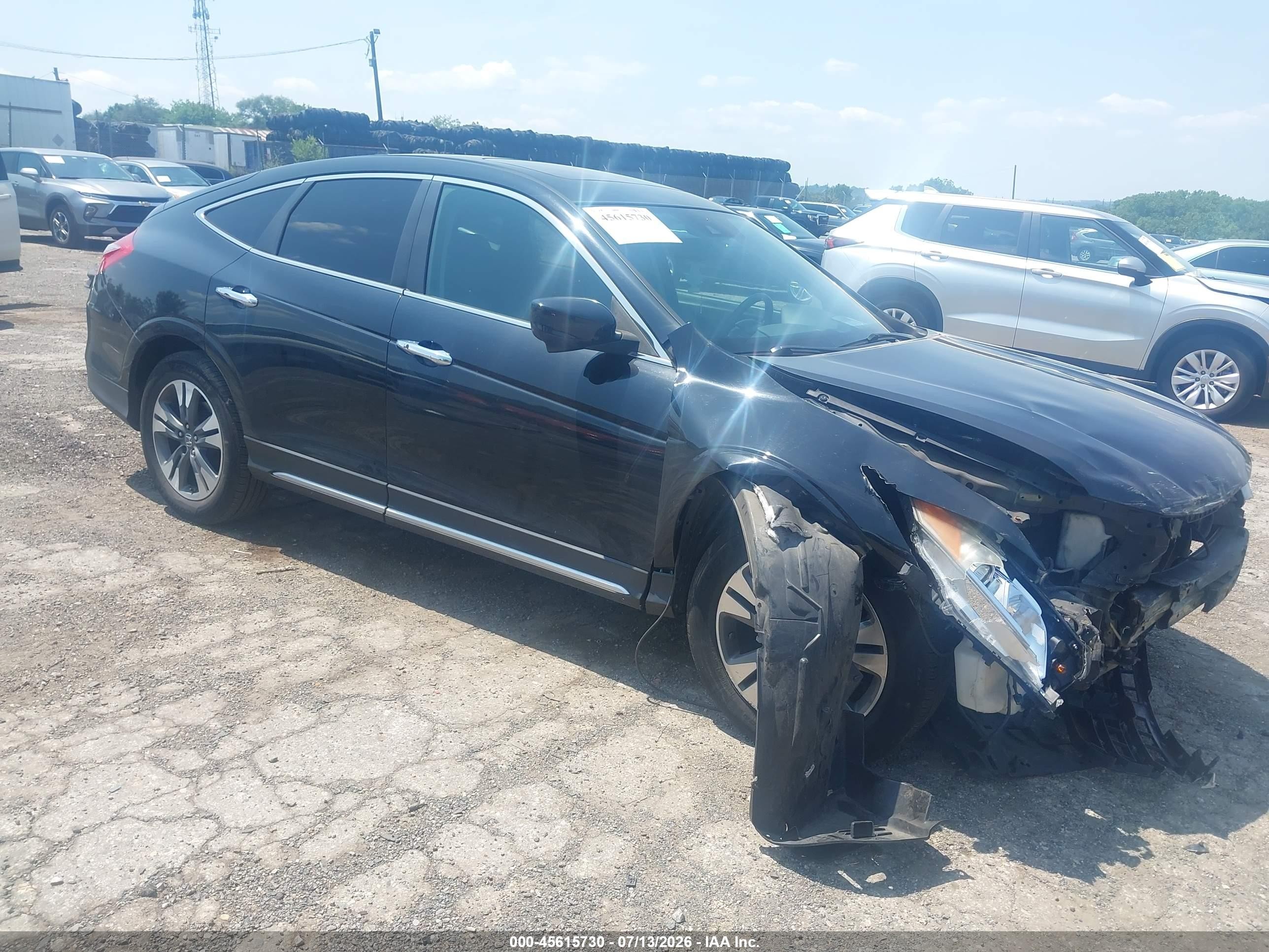 2013 Honda Crosstour EX-L, VIN 5J6TF2H55DL002252 — Перед