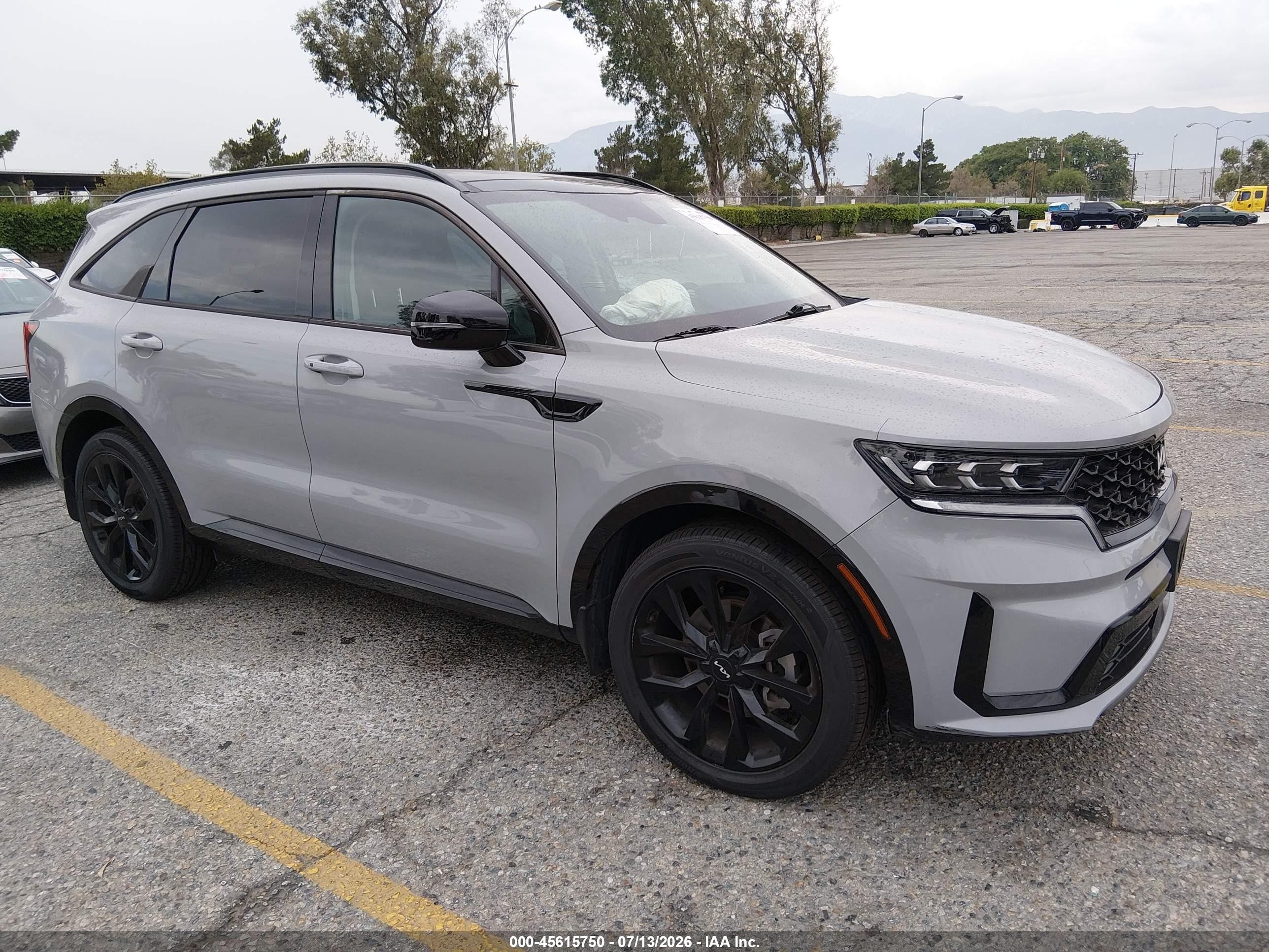 2023 Kia Sorento SX, VIN 5XYRK4LF0PG164202 — Undercarriage