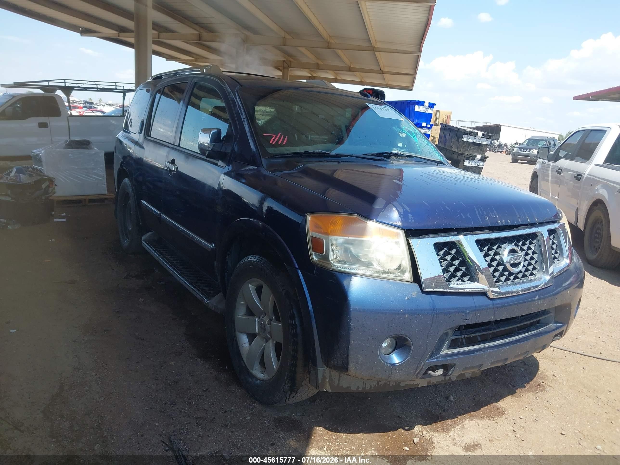 2011 Nissan Armada Platinum, VIN 5N1AA0NC2BN602615 — Normal wear