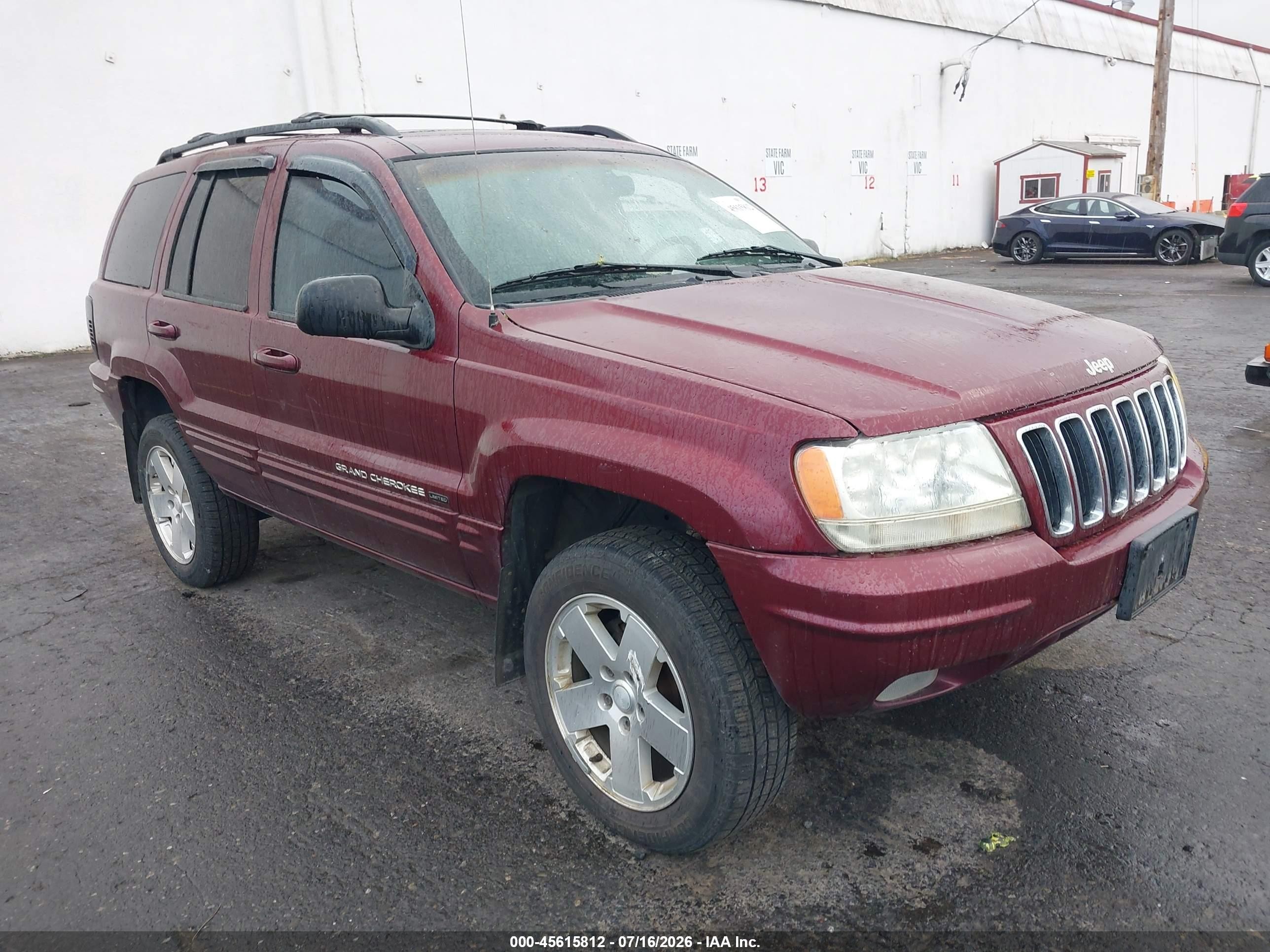 2003 Jeep Grand Cherokee Limited, VIN 1J4GW58N53C538622 — Normal wear