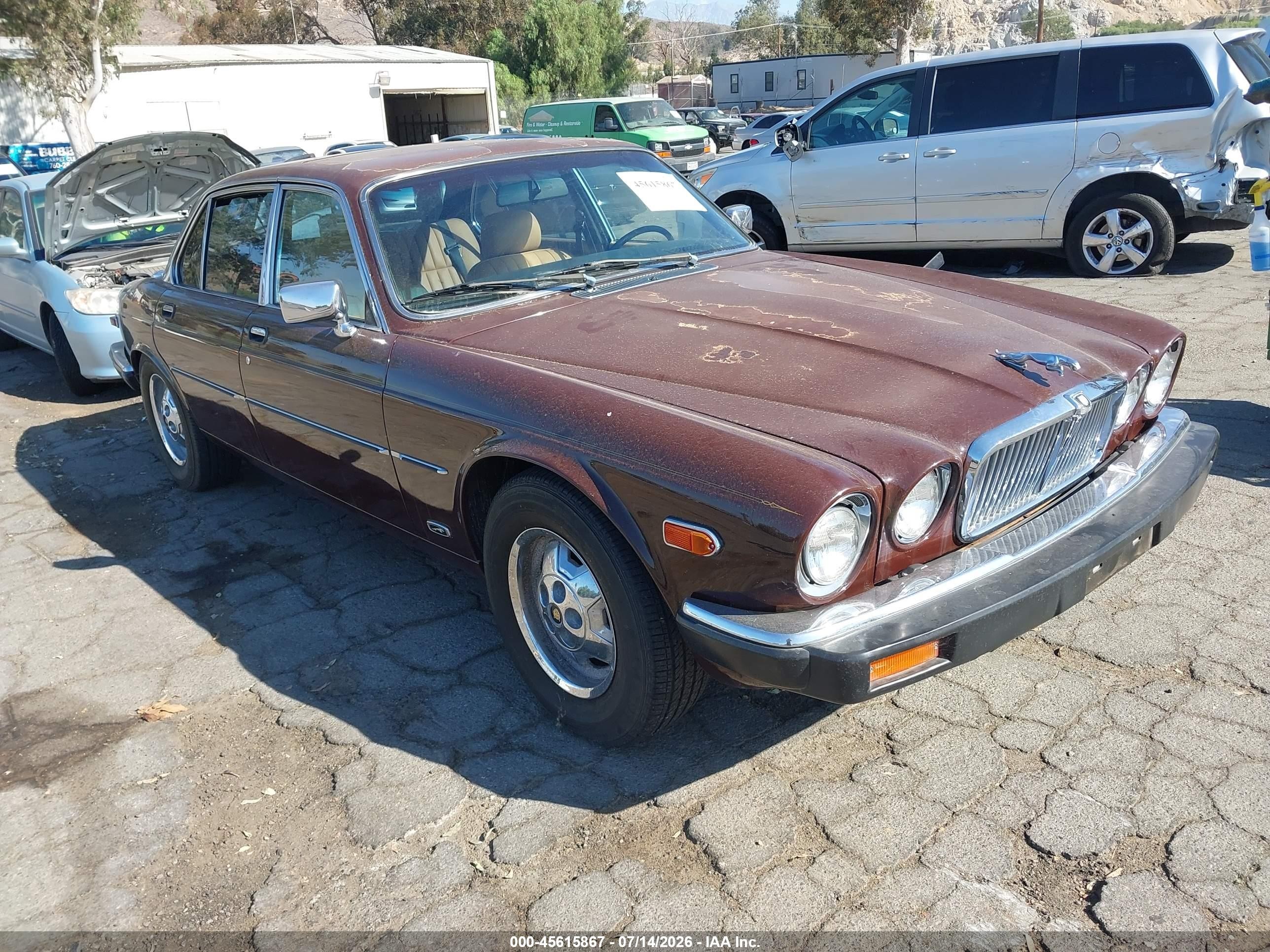 1984 Jaguar XJ, VIN SAJAV1342EC389788 — Обычный износ