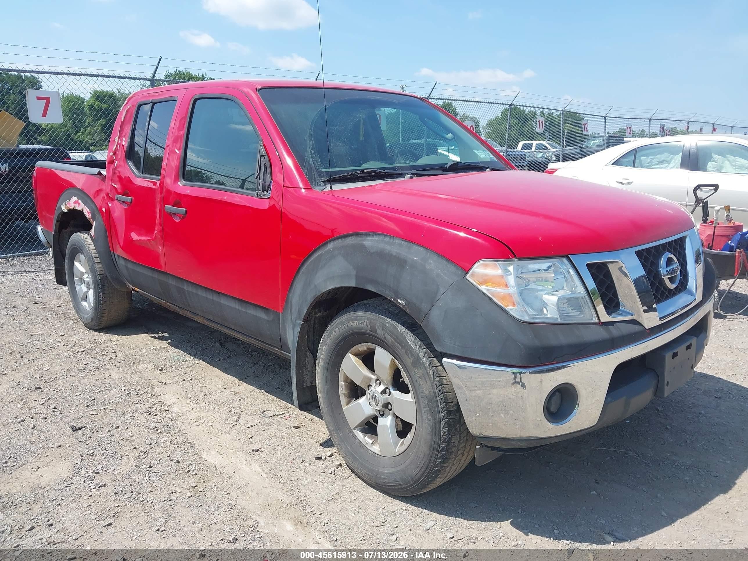 2009 Nissan Frontier SE, VIN 1N6AD07W09C414312 — Side