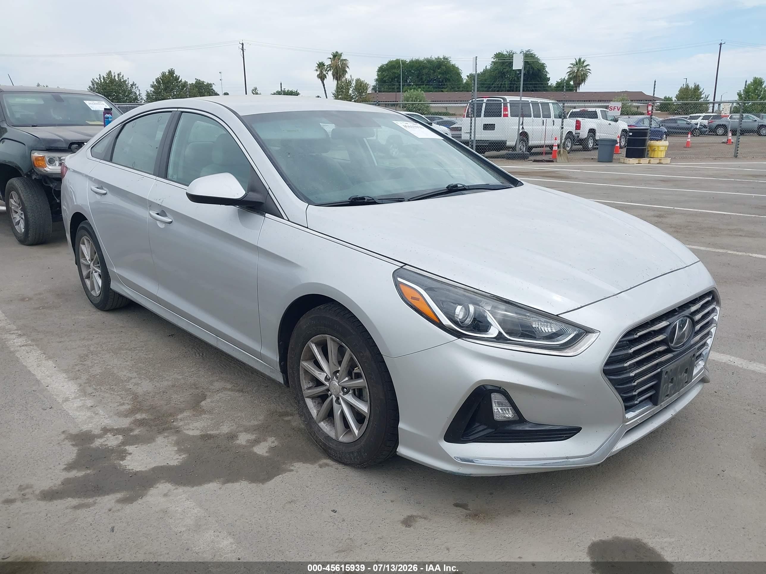 2019 Hyundai Sonata SE, VIN 5NPE24AF0KH800846 — Theft recovery
