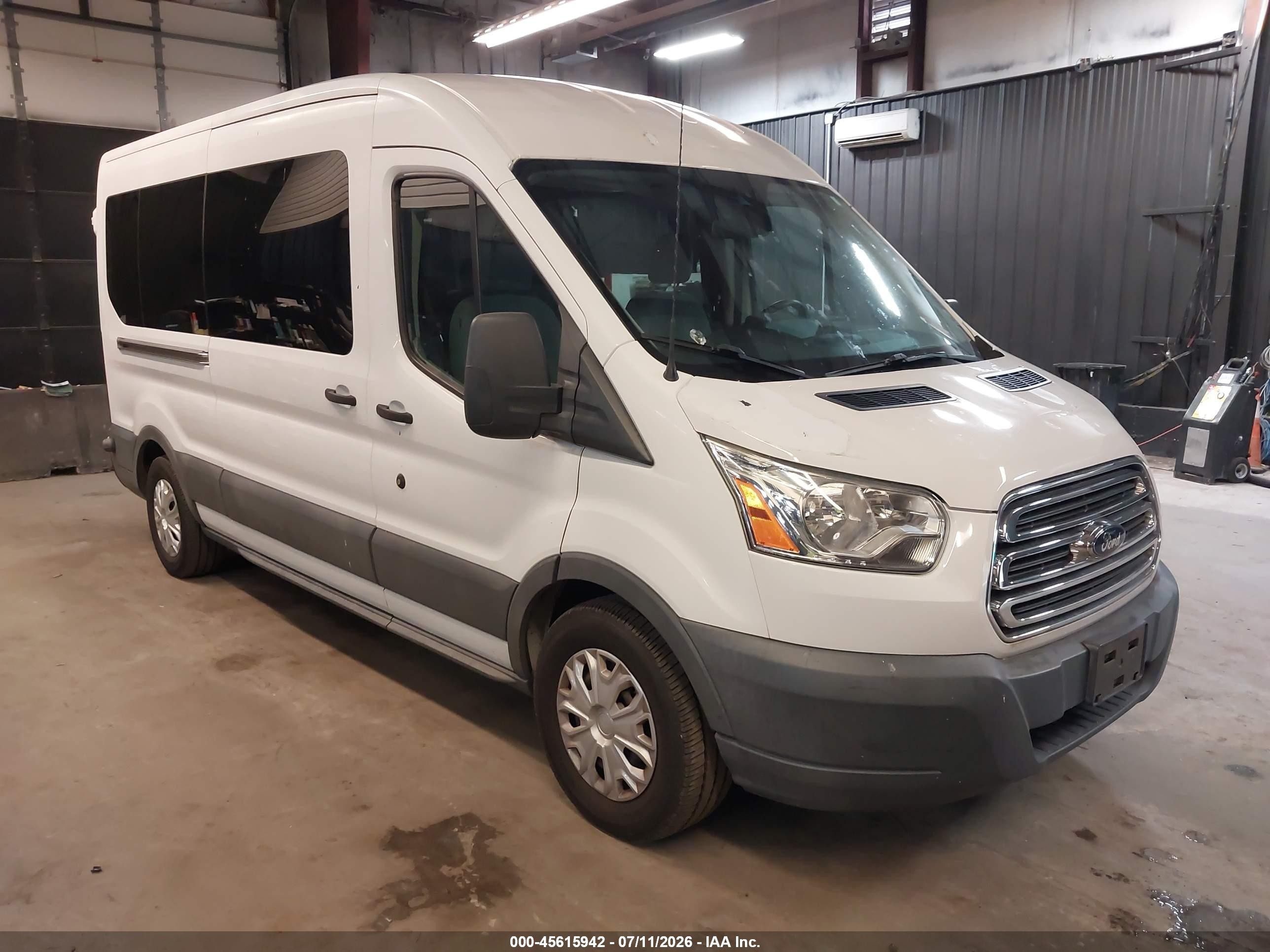 2015 Ford Transit XLT, VIN 1FBAX2CM5FKB27693 — Rear end