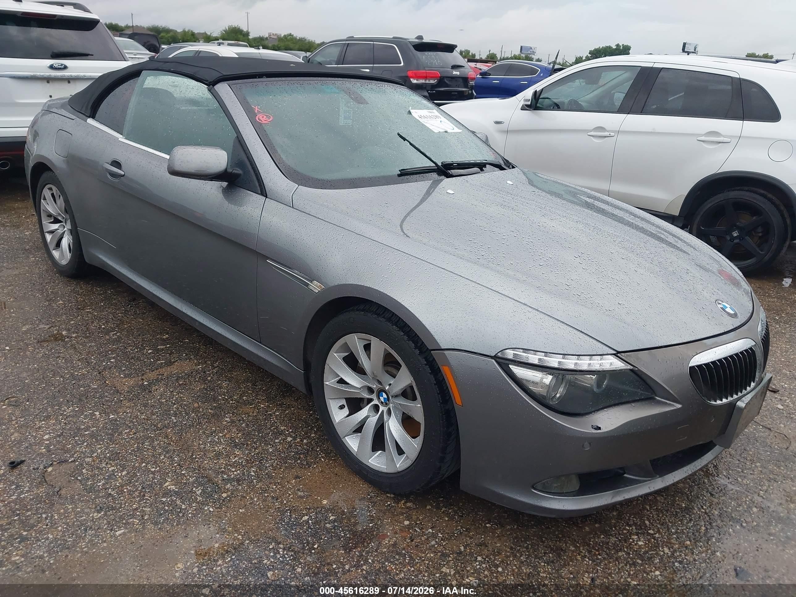 2008 BMW 6 Series 650i, VIN WBAEB53548CX61531 — Normal wear