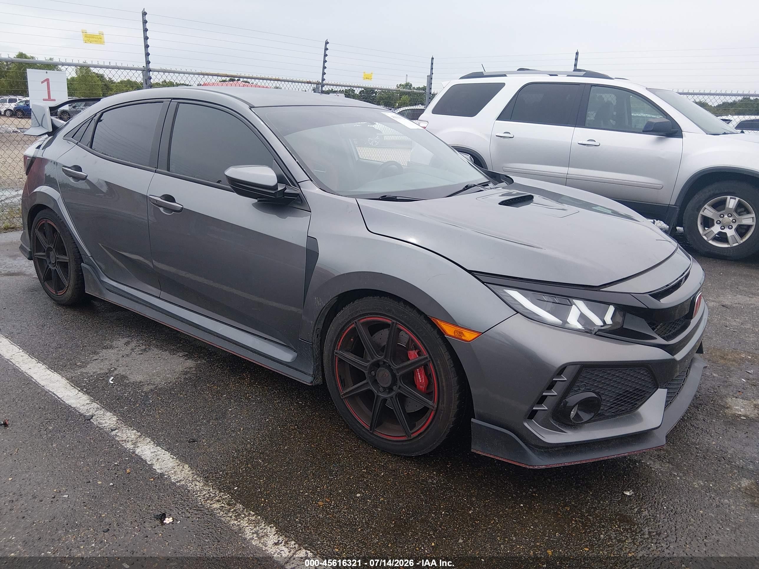 2017 Honda Civic Type R Touring, VIN SHHFK8G75HU202205 — Undercarriage