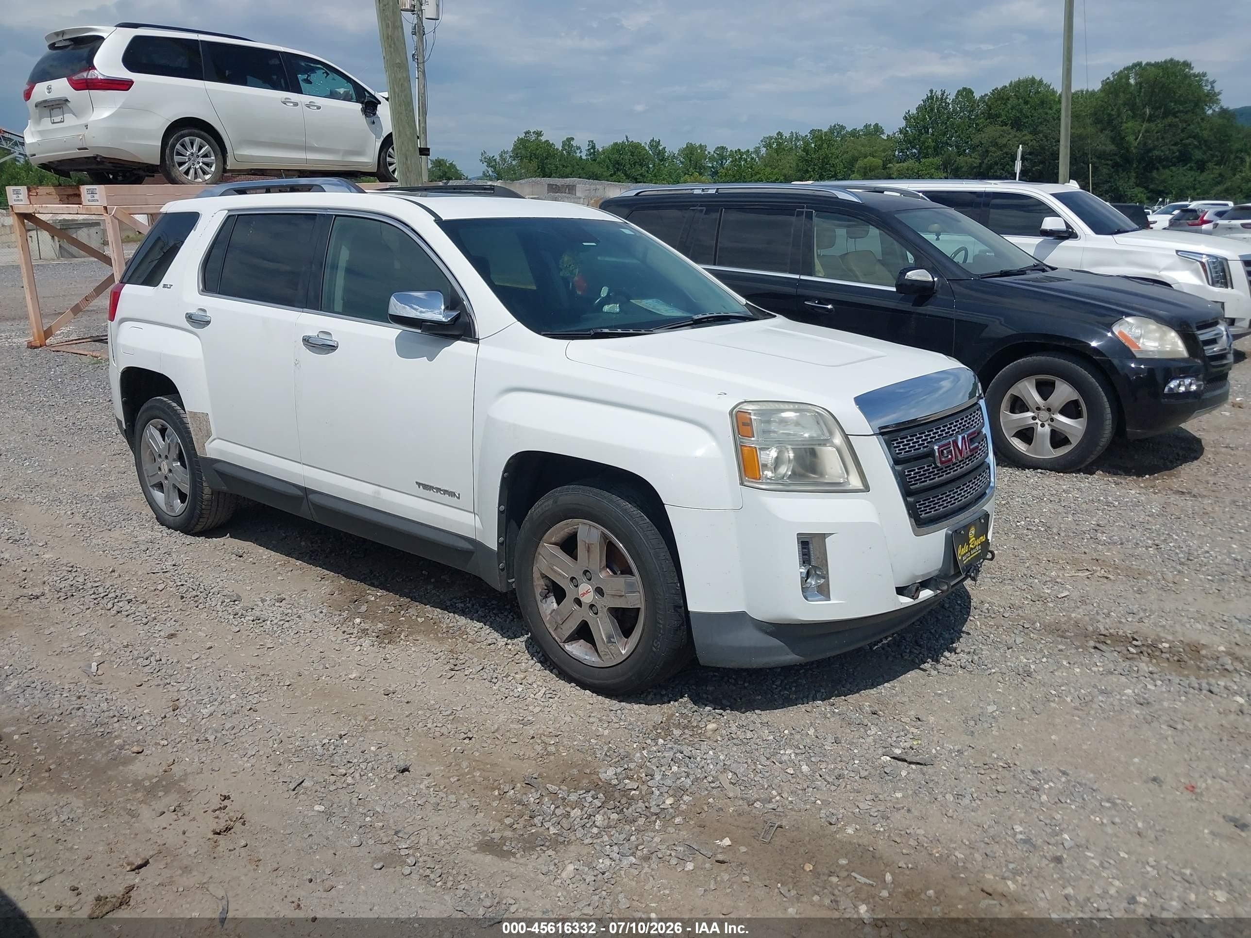 2012 GMC Terrain SLT-2, VIN 2GKALWEK2C6153875 — Repossession