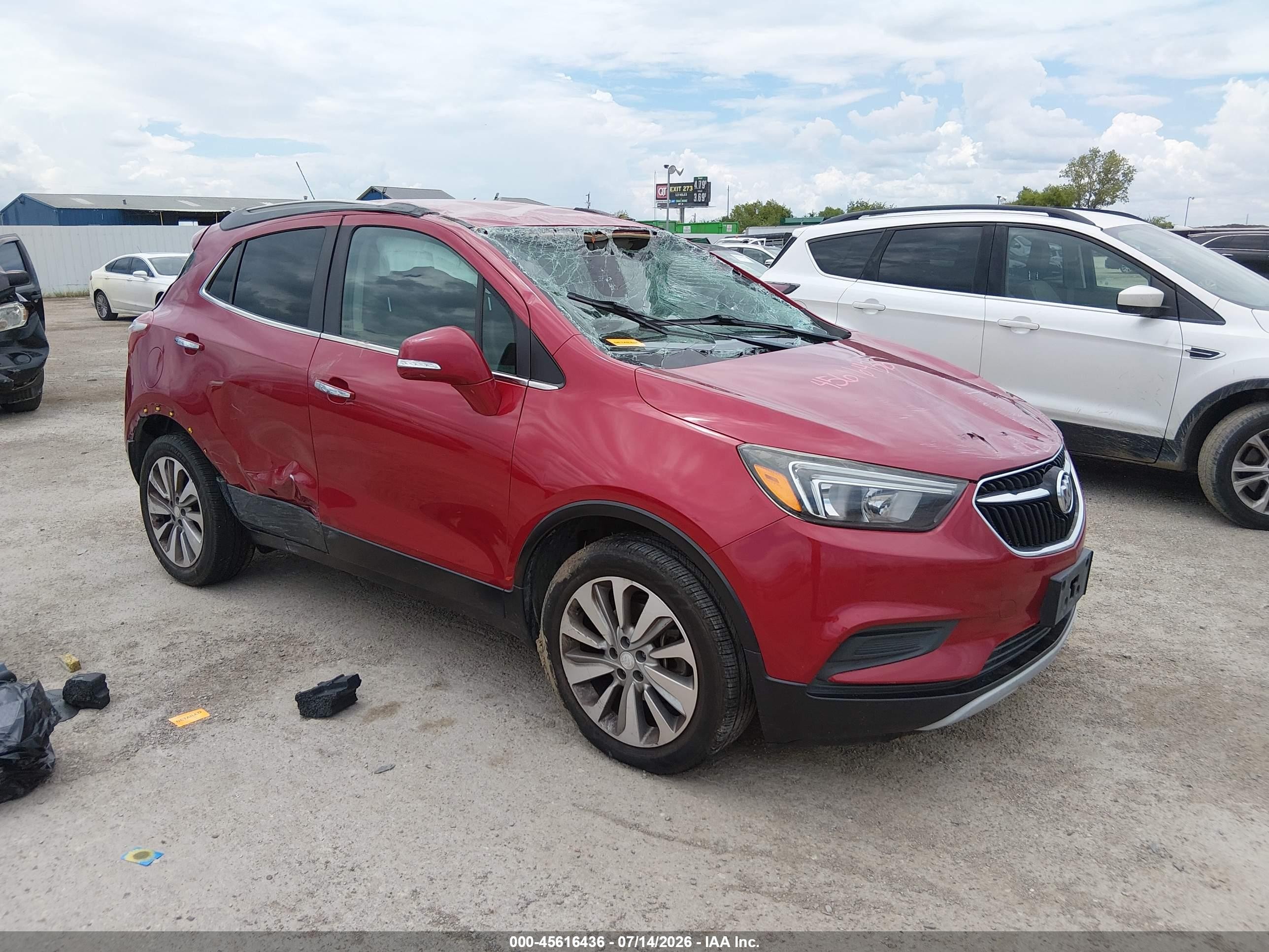 2017 Buick Encore Preferred, VIN KL4CJASB5HB157659 — Rollover