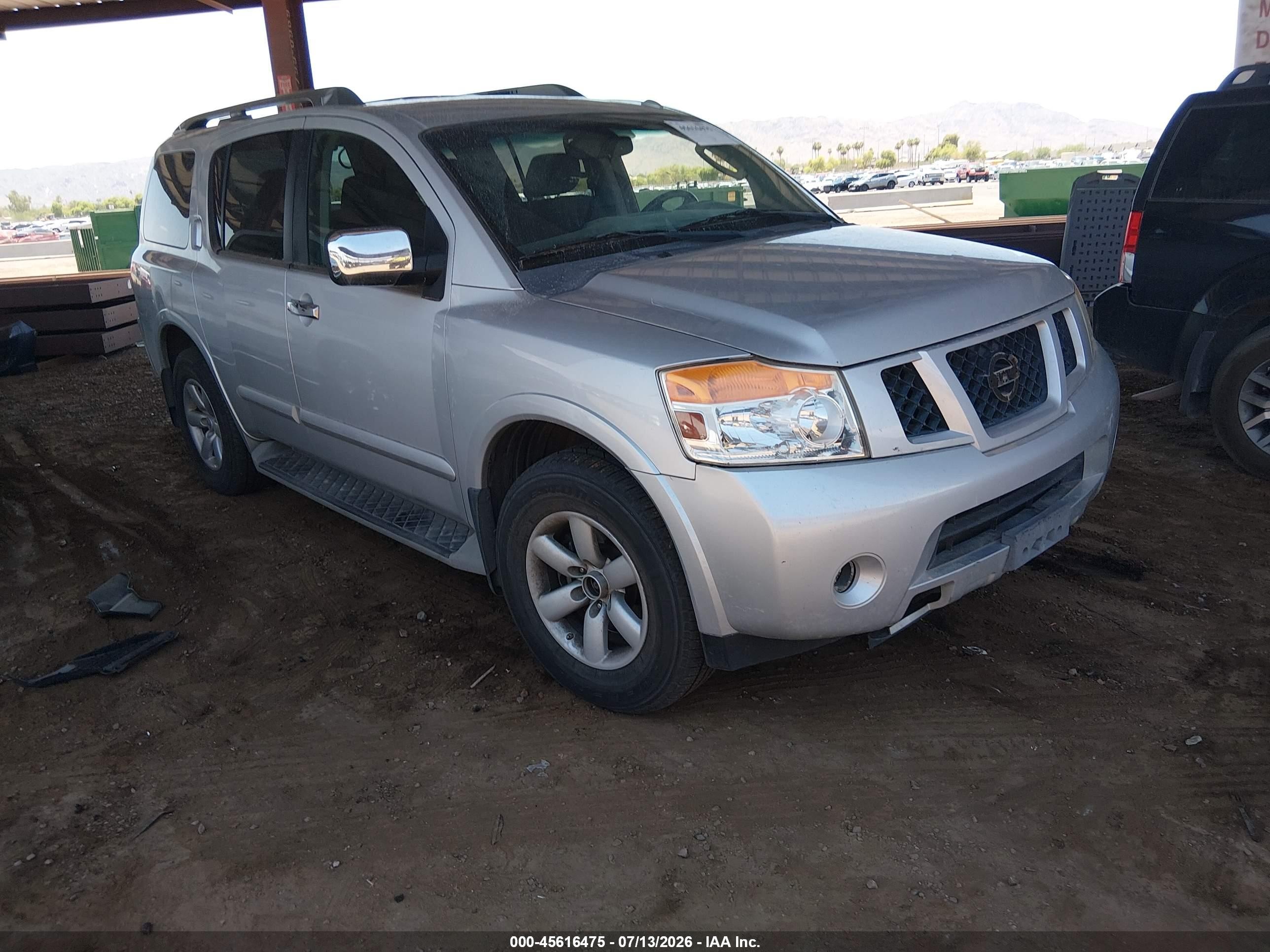 2012 Nissan Armada SL, VIN 5N1AA0NC0CN608429 — Normal wear