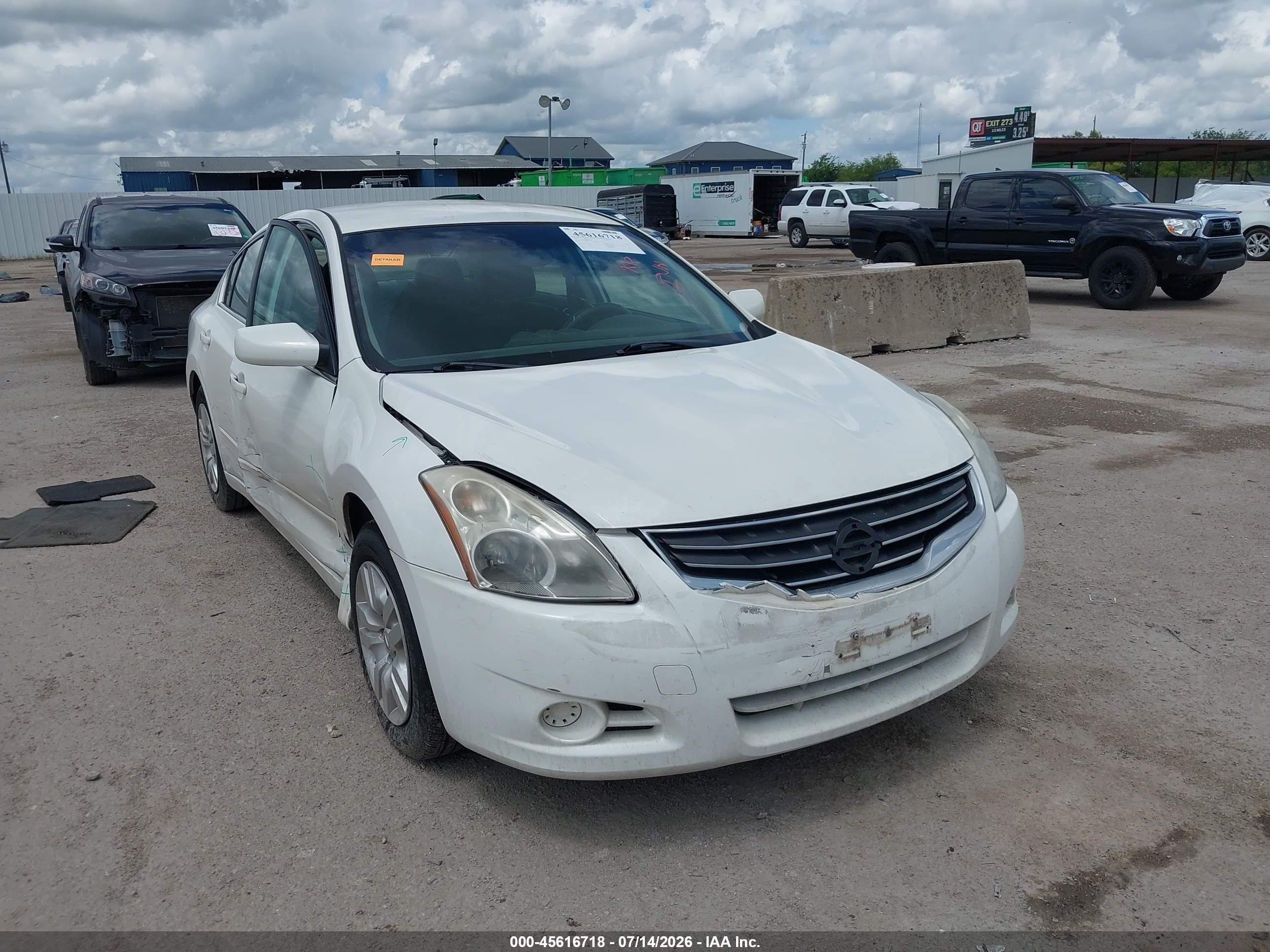2012 Nissan Altima SL, VIN 1N4AL2AP4CC126079 — Side