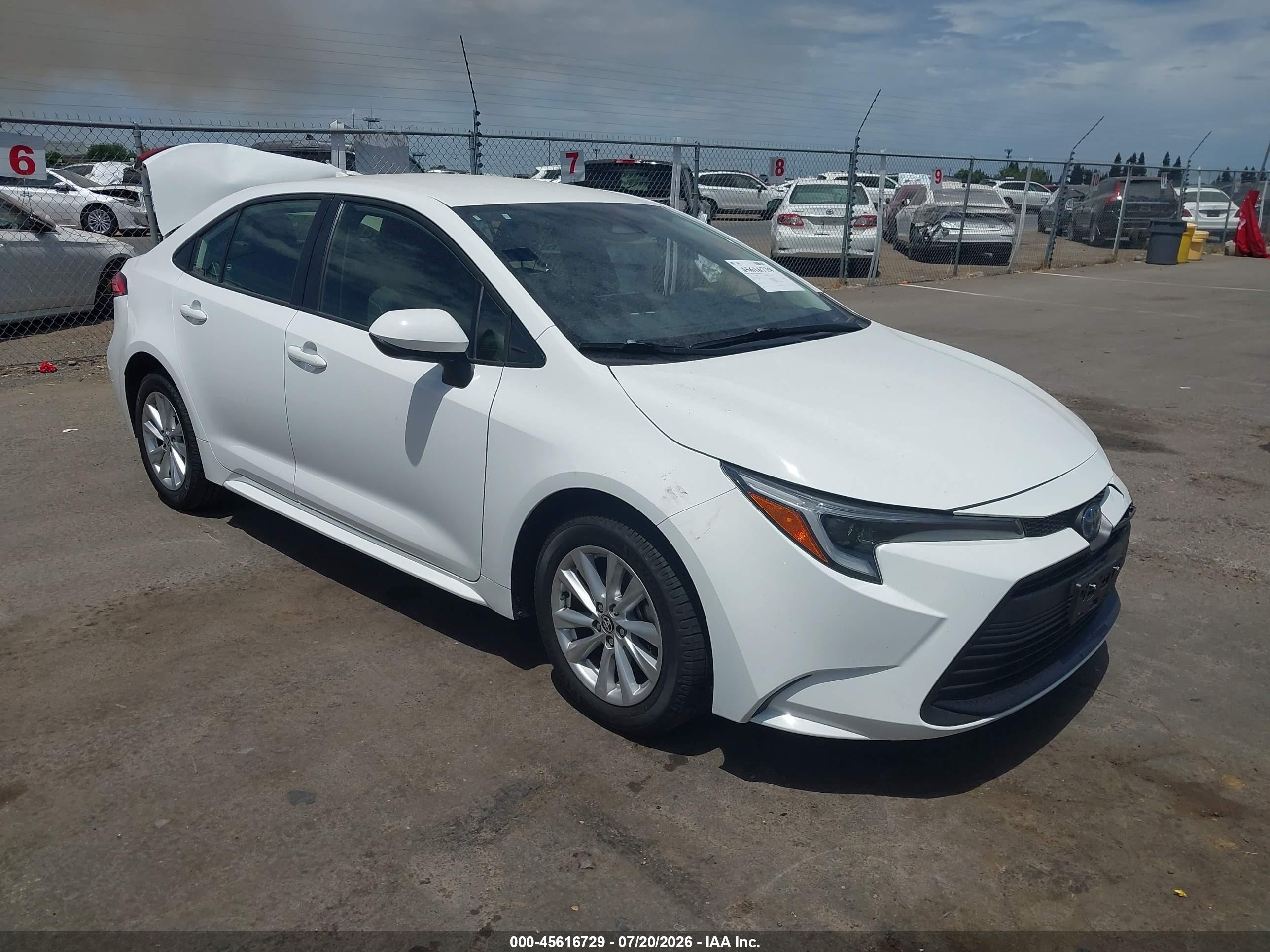 2023 Toyota Corolla Hybrid SE, VIN JTDBCMFE1PJ012527 — Rear end