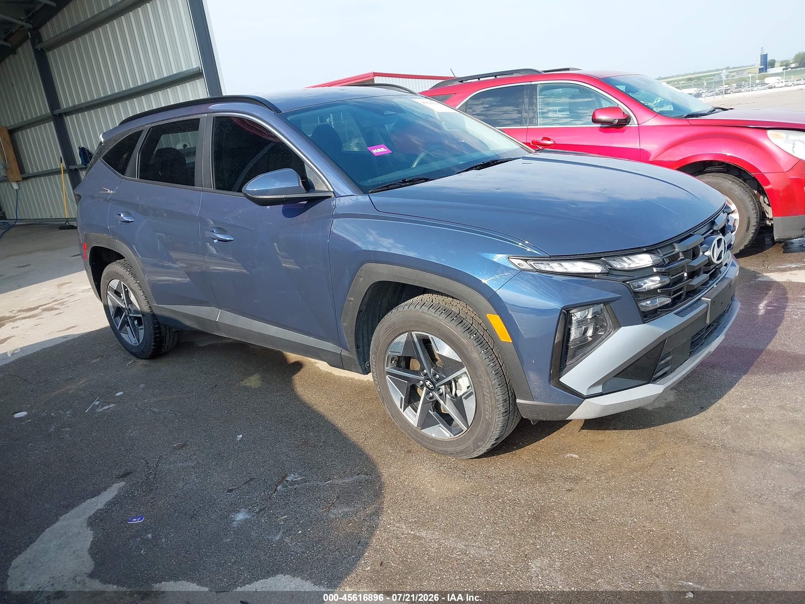 2025 Hyundai Tucson SEL, VIN 5NMJBCDE5SH495613 — Град