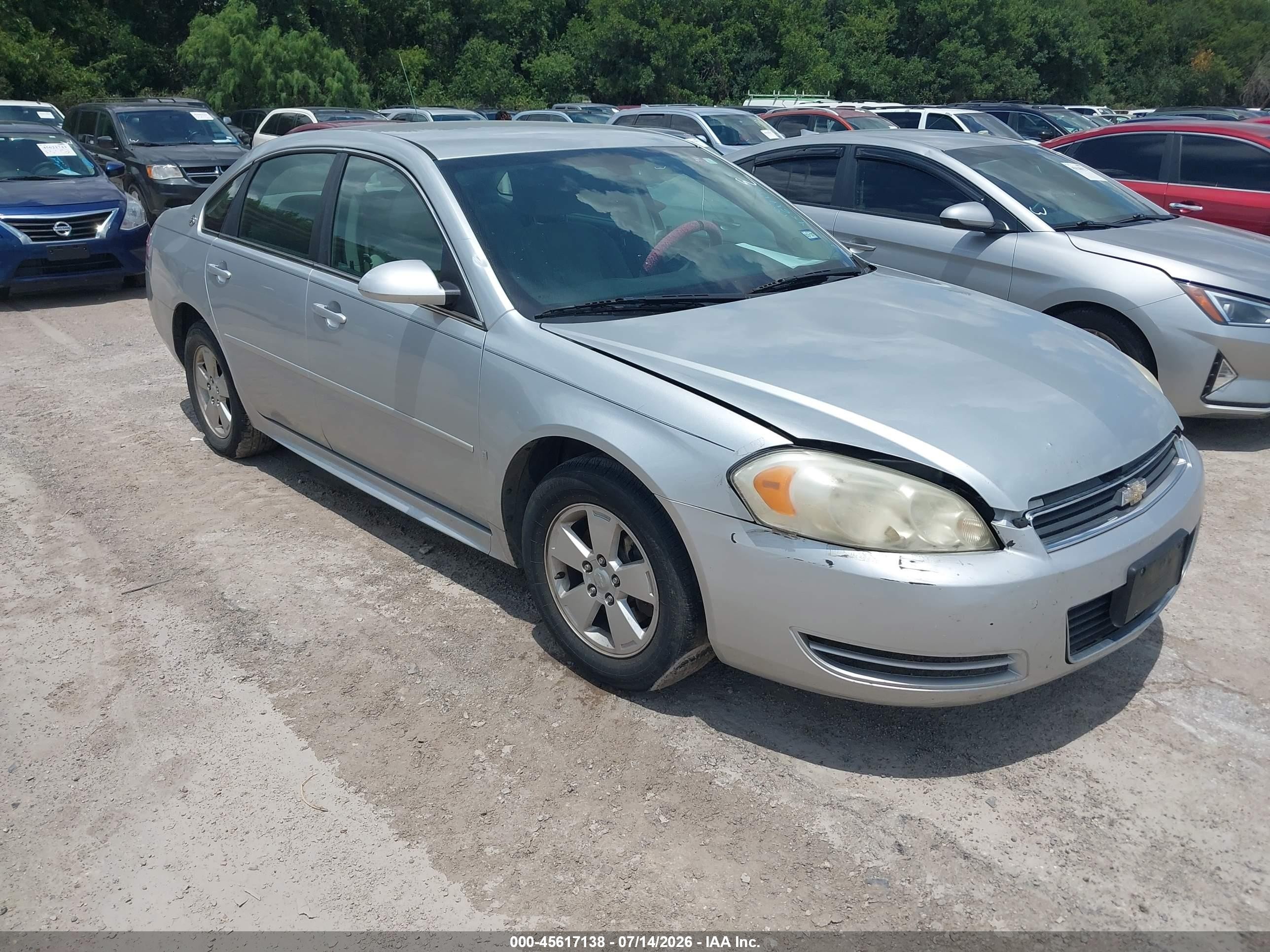 2009 Chevrolet Impala LT, VIN 2G1WT57K091161996 — Normal wear