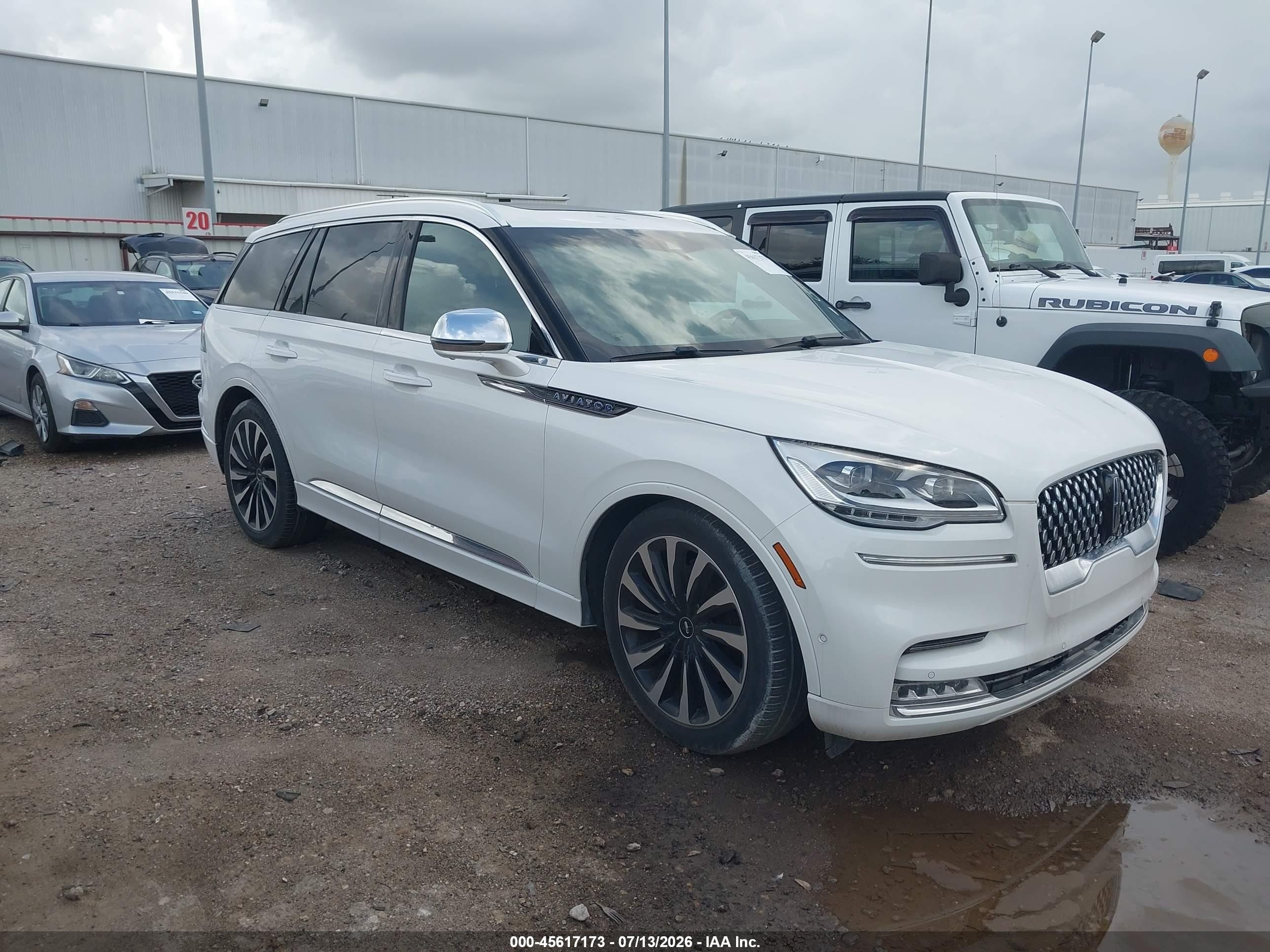2020 Lincoln Aviator Black Label Grand Touring, VIN 5LMYJ9YY7LGL15526 — Не указано