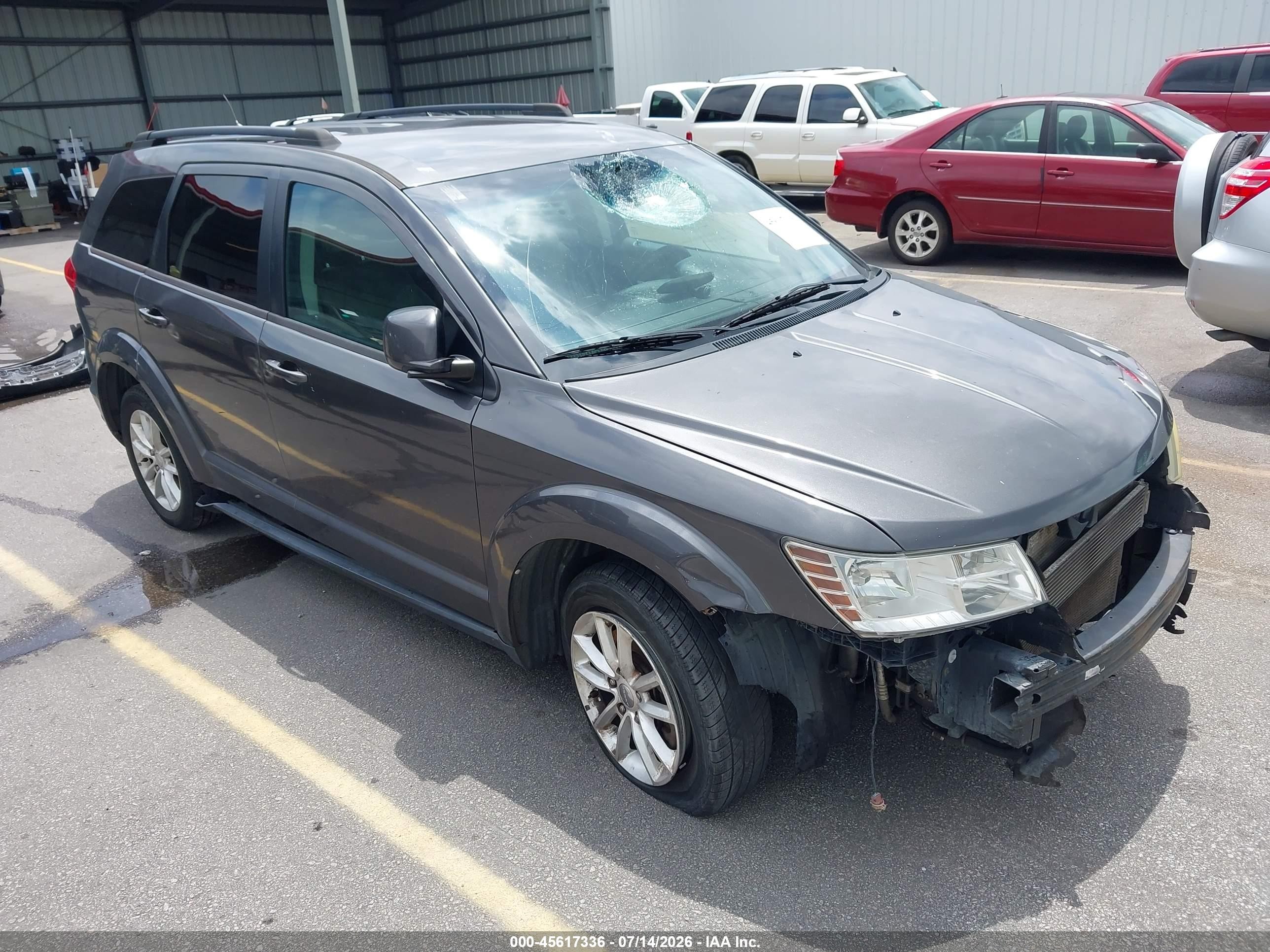 2015 Dodge Journey SXT, VIN 3C4PDCBG4FT591251 — Перед